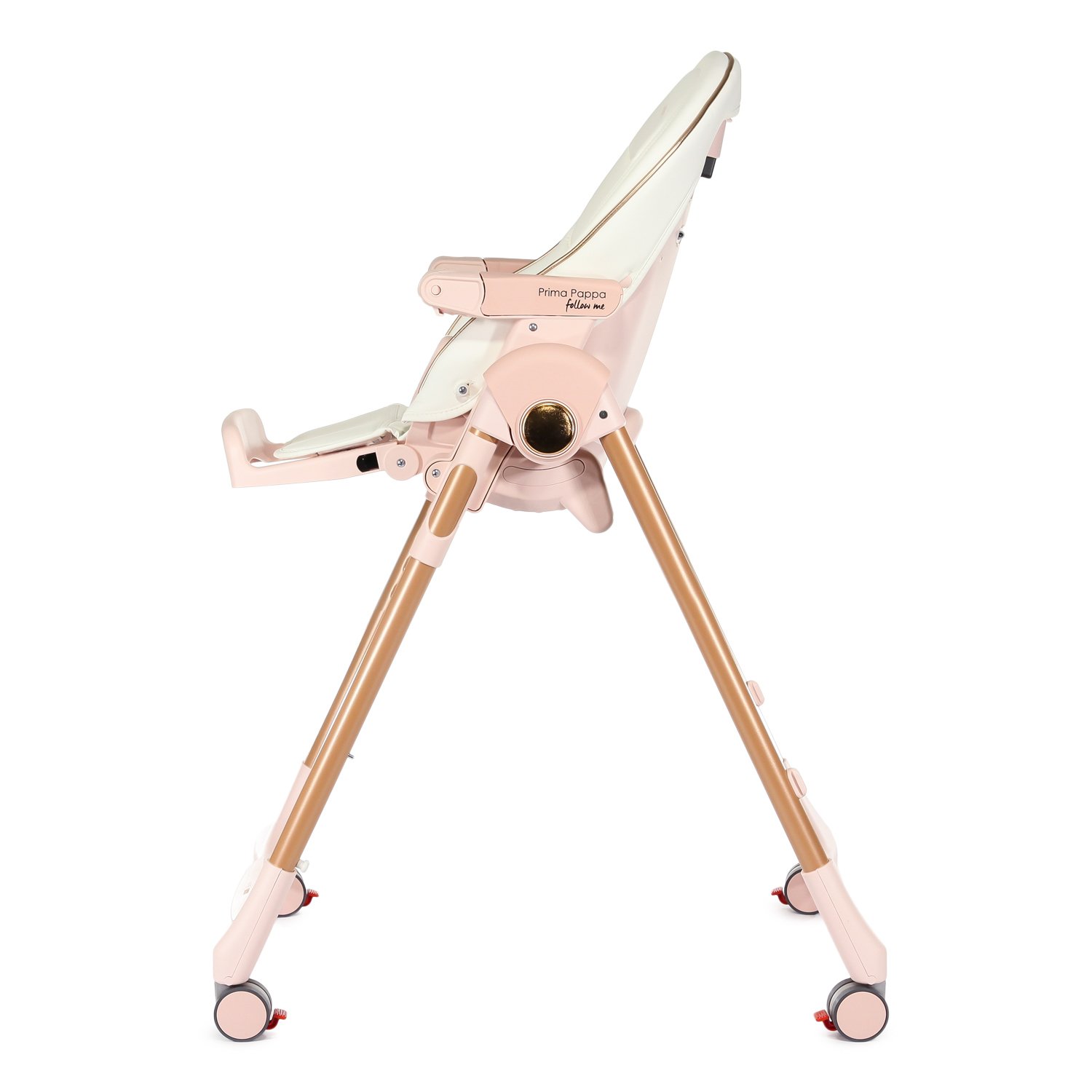 Стульчик для кормления Peg-Perego Prima Pappa Follow Me розовый - фото 6