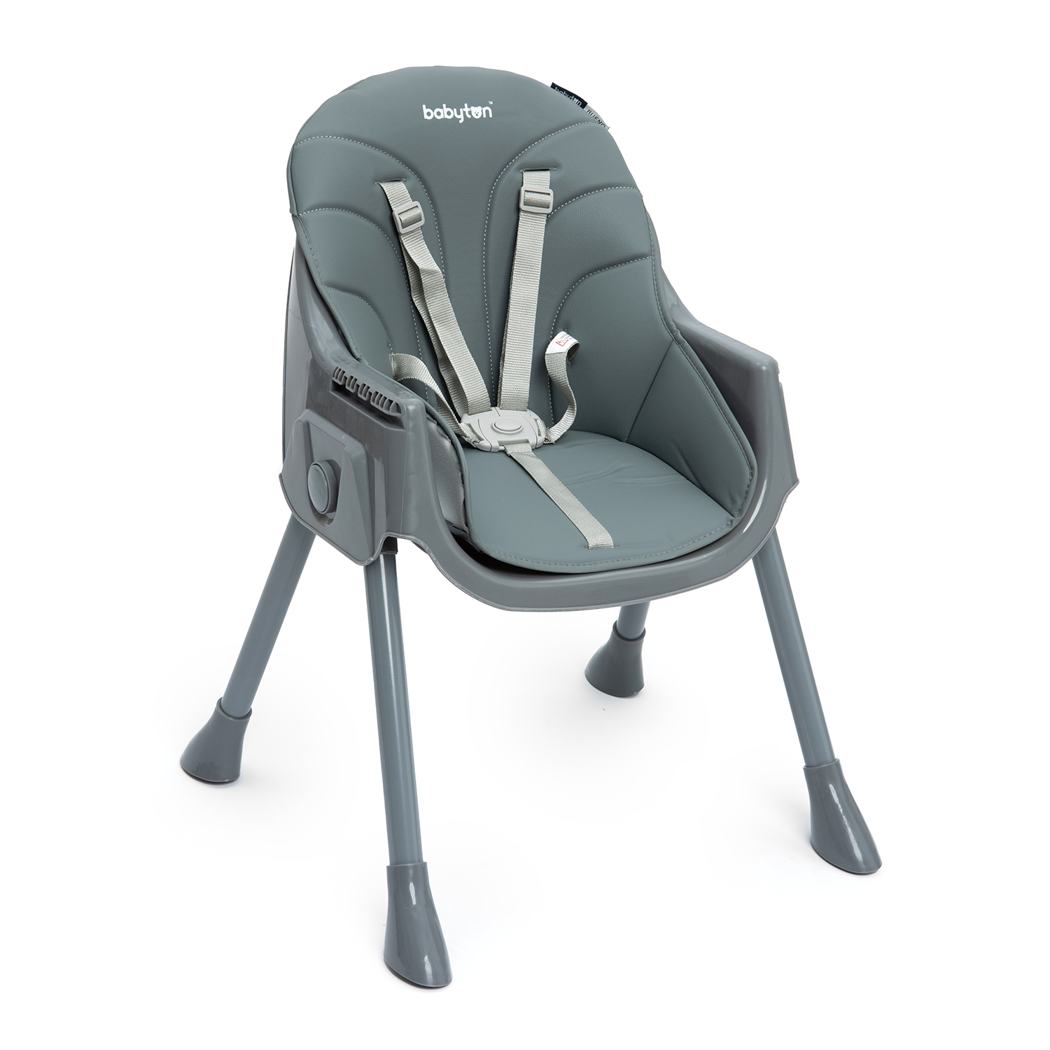 Стульчик для кормления Babyton Bueno Grey-Grey классический - фото 9