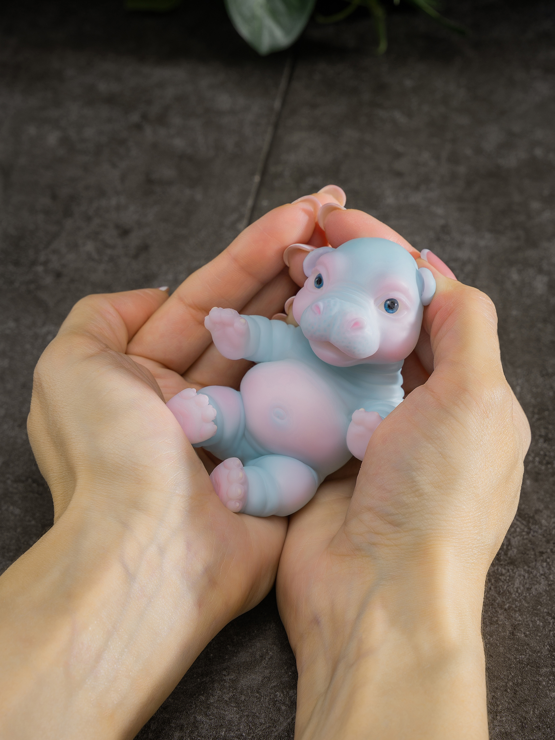 Фигурка Magic Manufactory POP Nuts Бегемот голубой - фото 15