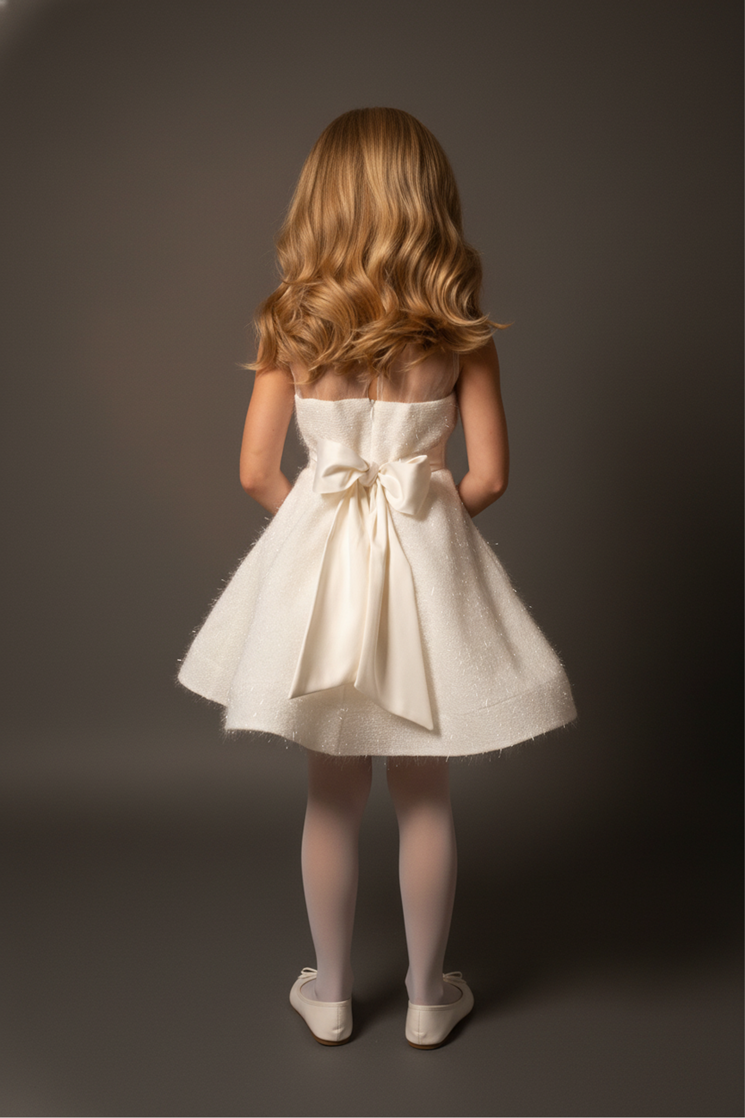 Платье Minilik Платье.Колокольчик.Белое - фото 5