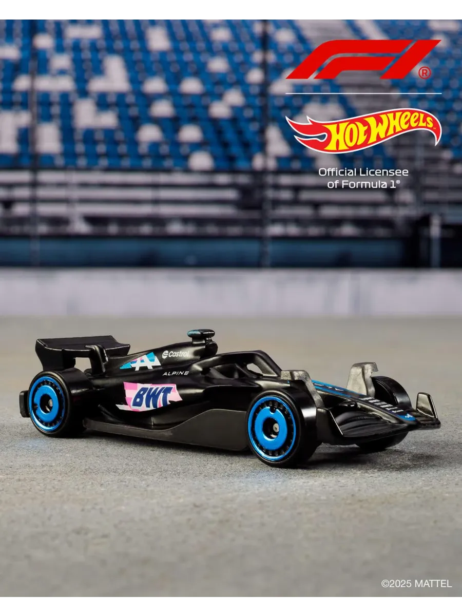Игровой набор Hot Wheels 5 литых моделей 1:64 Formula 1 1:64 122453 - фото 5