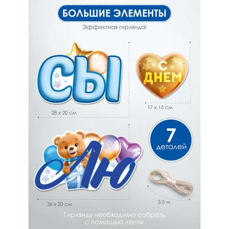 Гирлянды Открытая планета С Днём Рождения