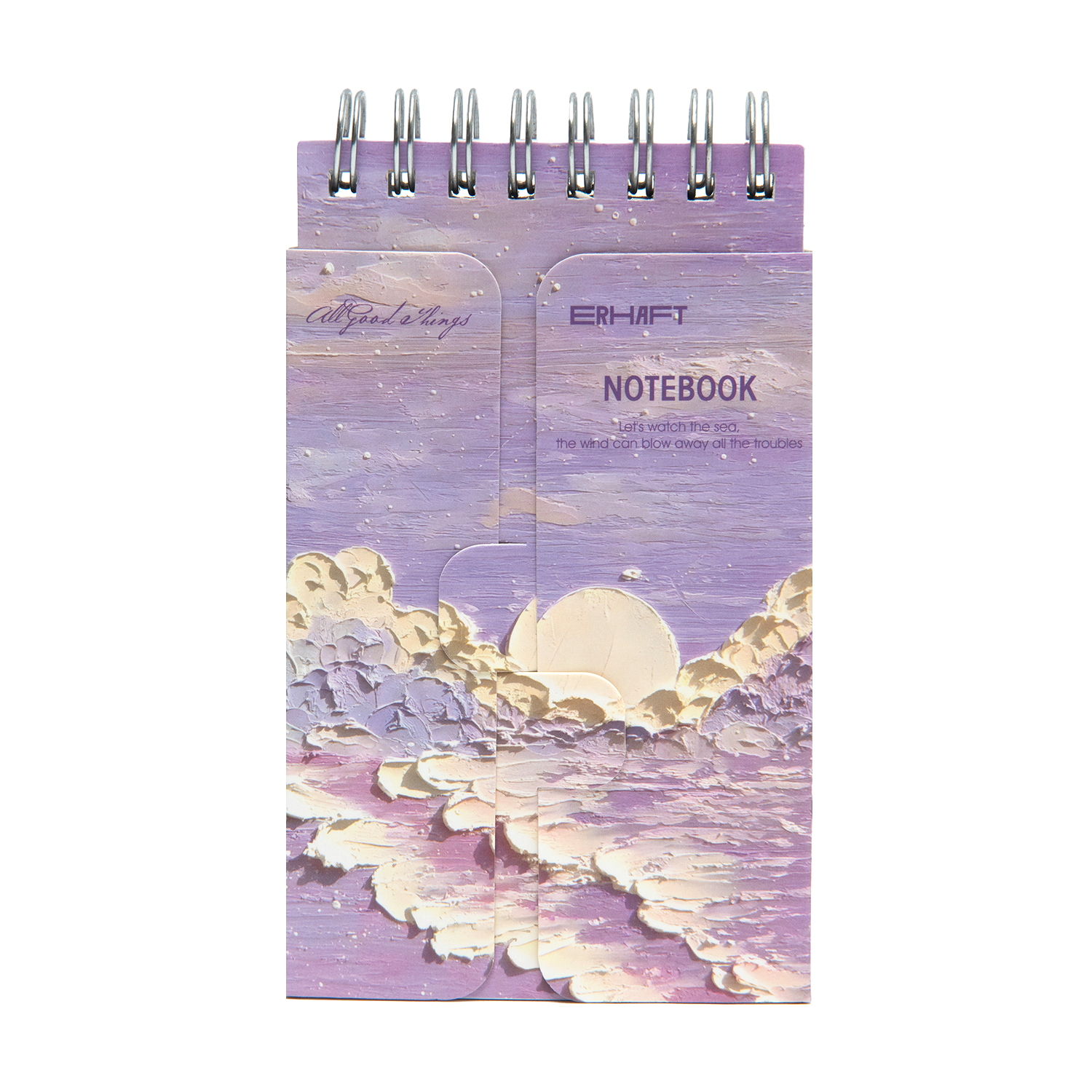 Блокнот Erhaft Пейзаж 80 лист. в ассортименте - фото 5