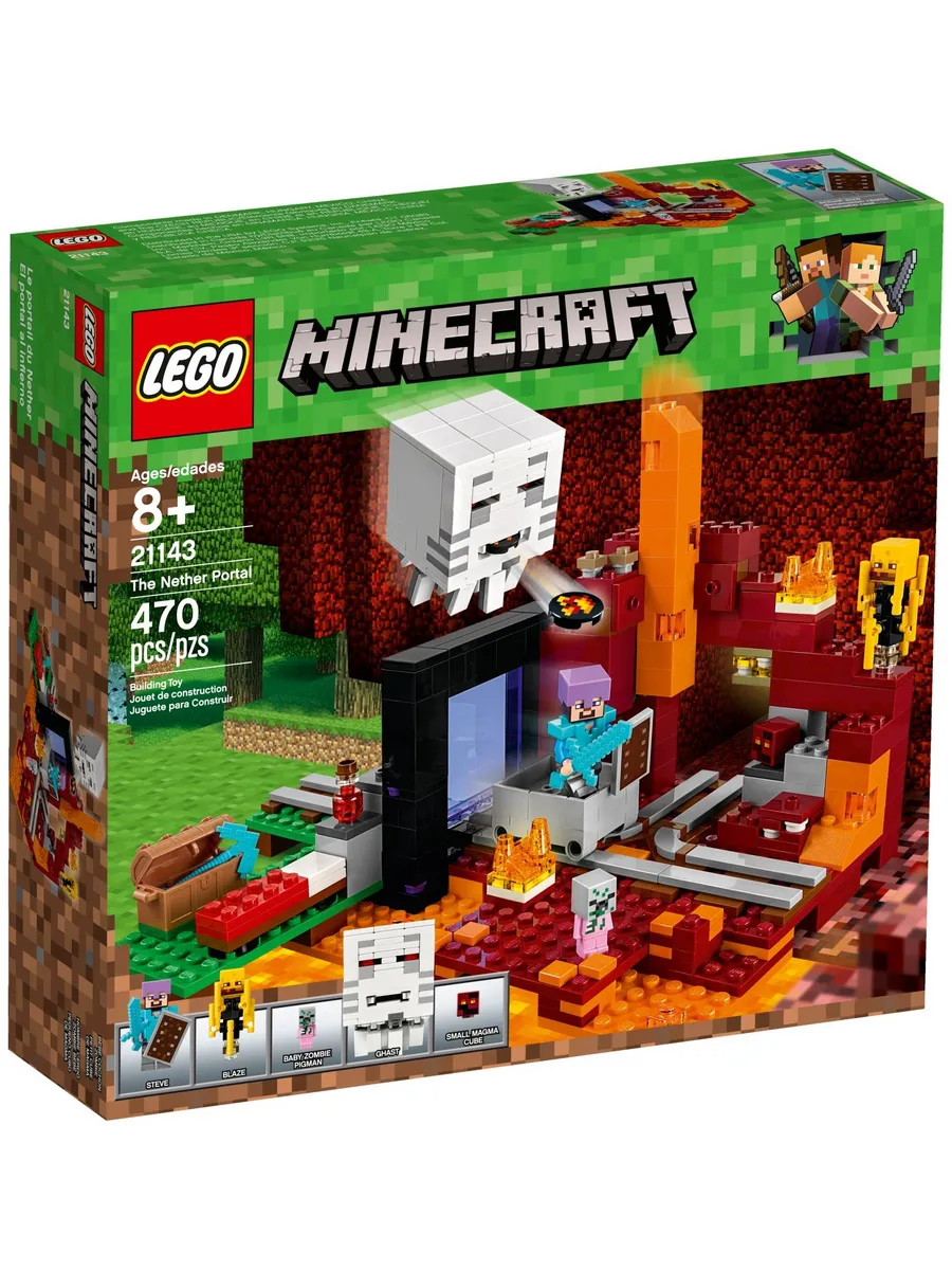 Конструктор LEGO Minecraft 470 дет. - фото 1