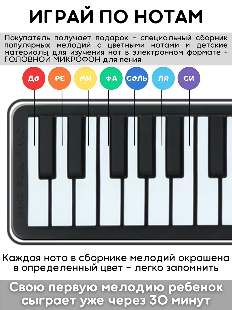 Игрушка музыкальная Игройs Классичесское пианино - фото 3