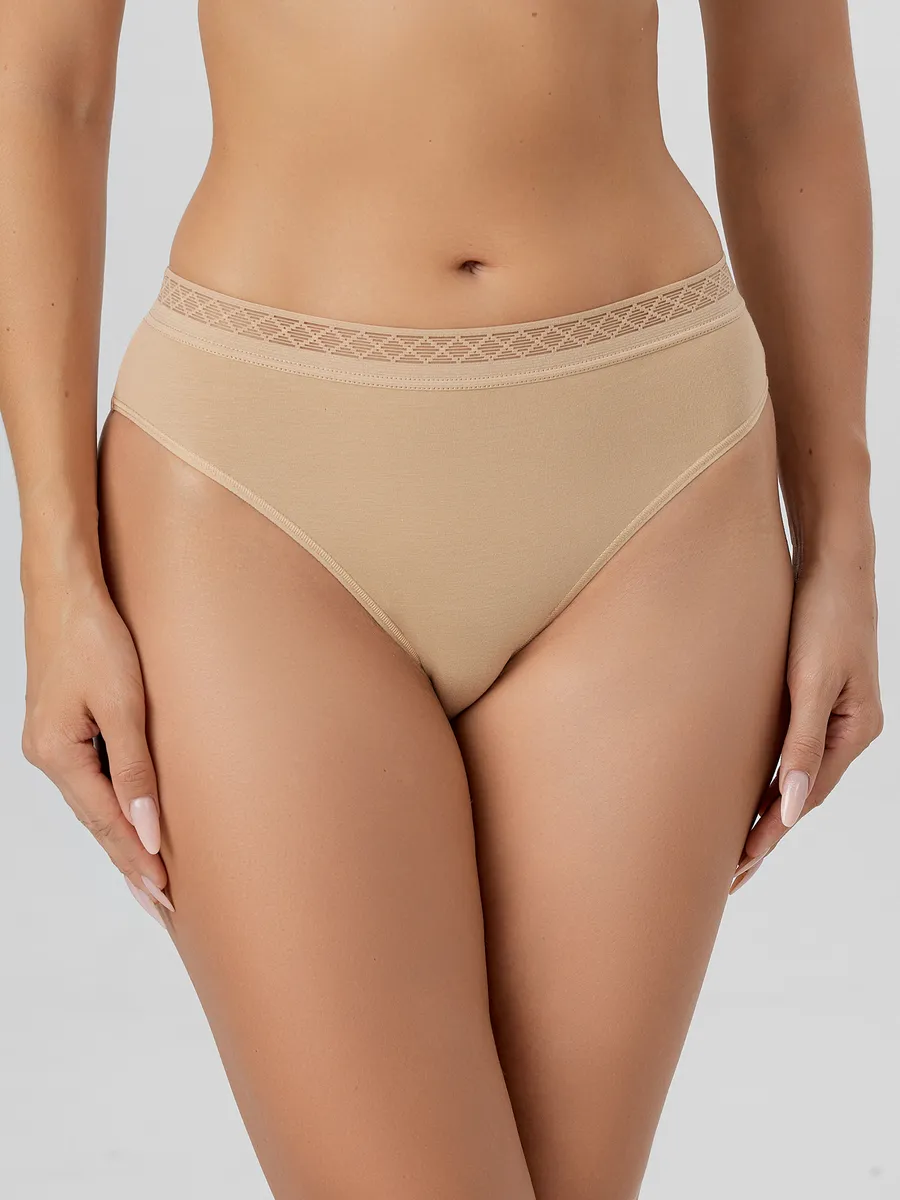 Трусы 5 шт Mark Formelle (Марк Формэль) 412402-5/бежевый 1 - фото 1