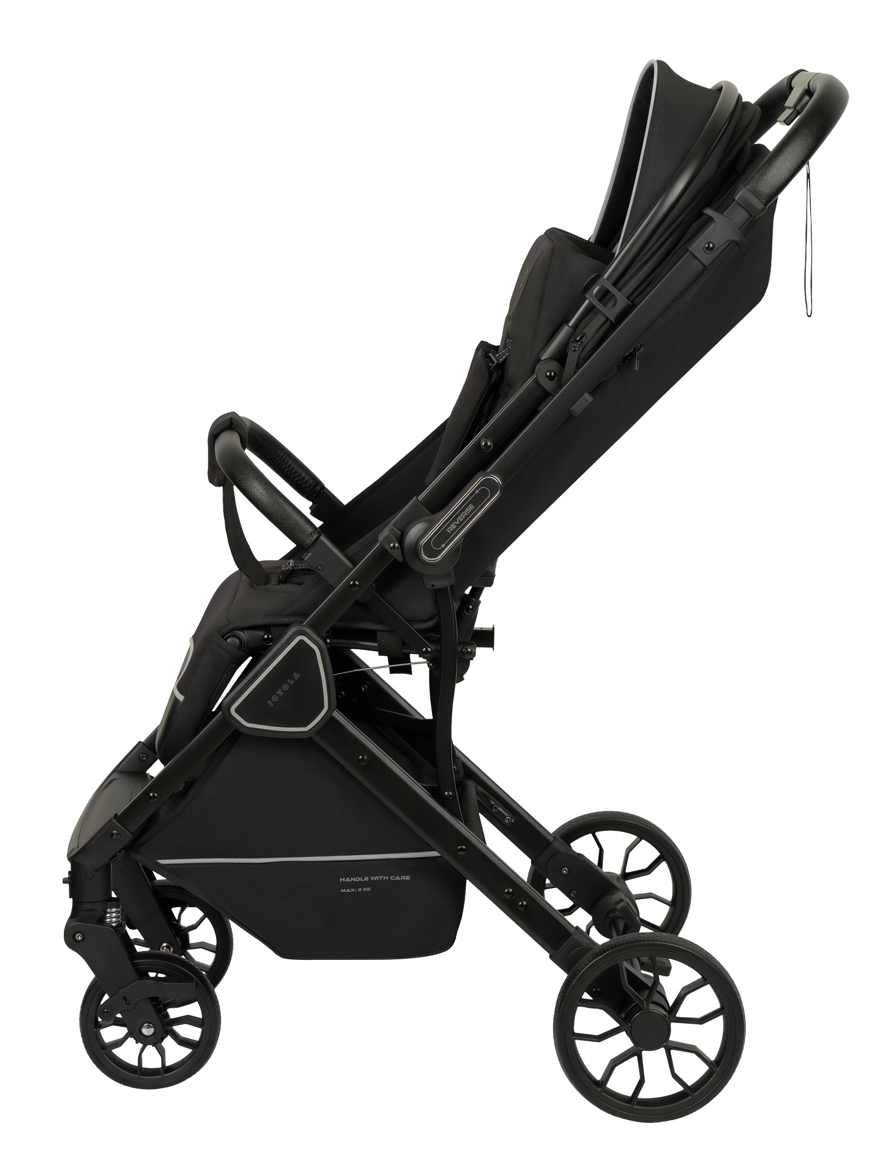 Коляска прогулочная JOVOLA Storm черный - фото 22