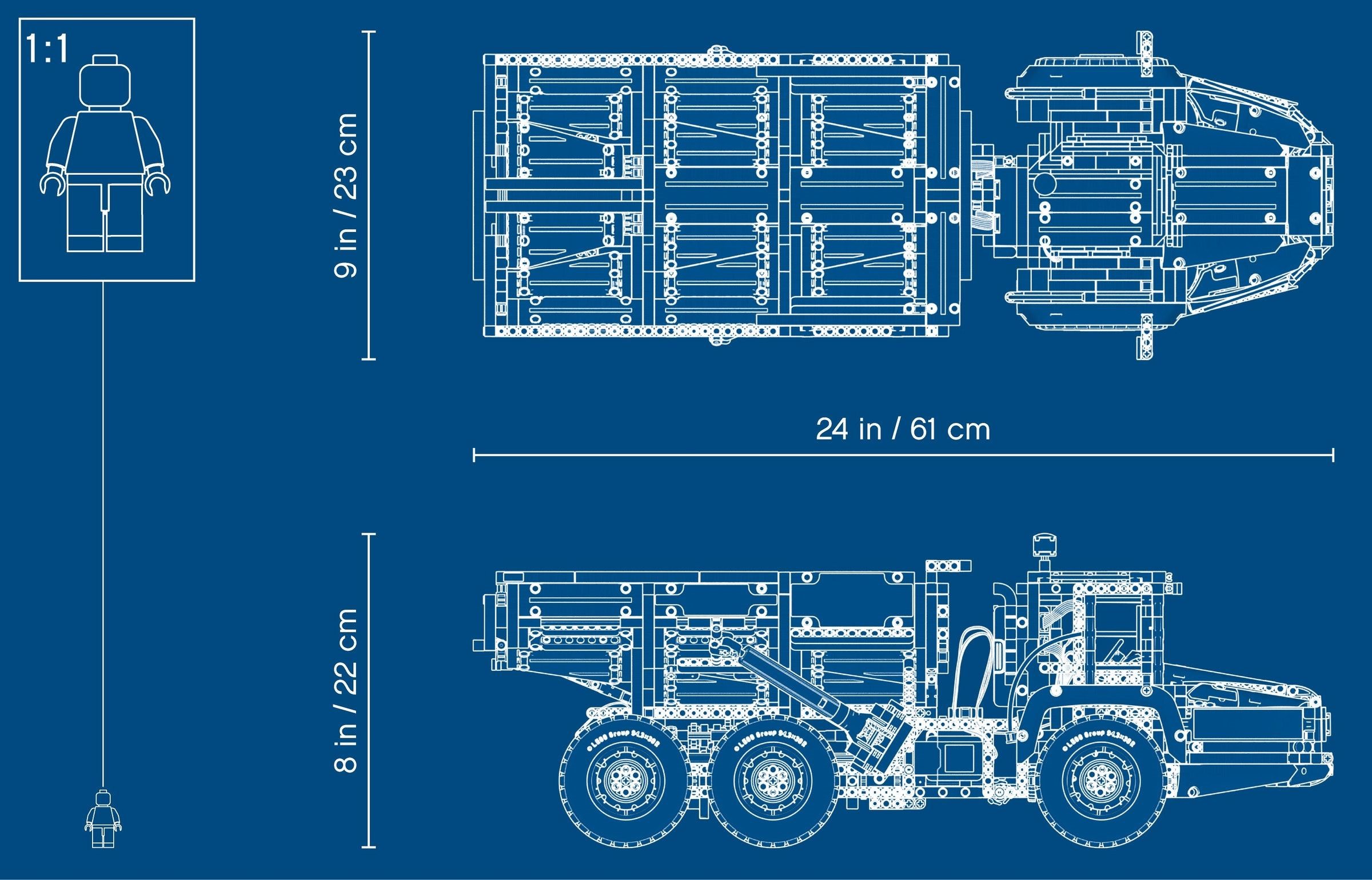 Конструктор LEGO Technic 42114 374 дет. - фото 8