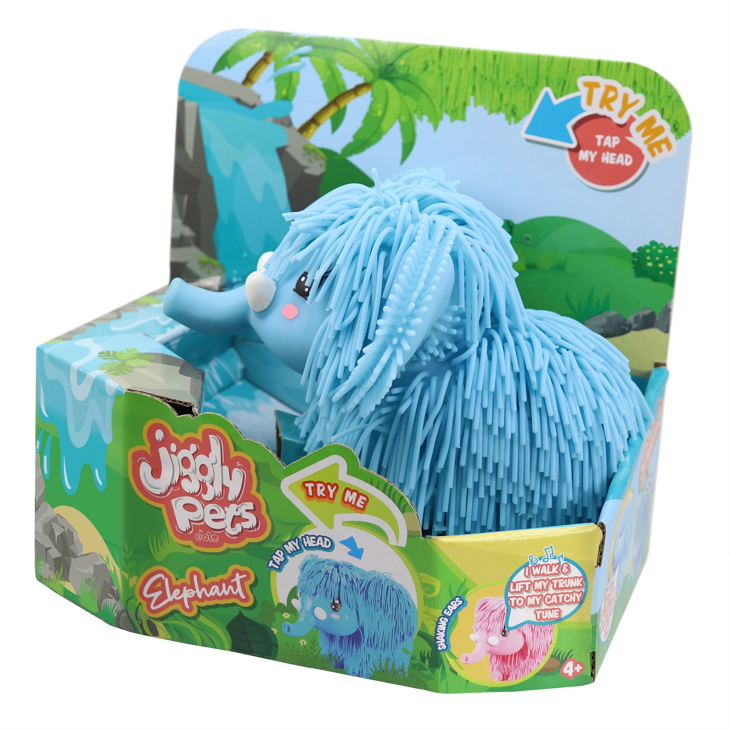 Игрушка мягкая Jiggly Pets 14 см - фото 7