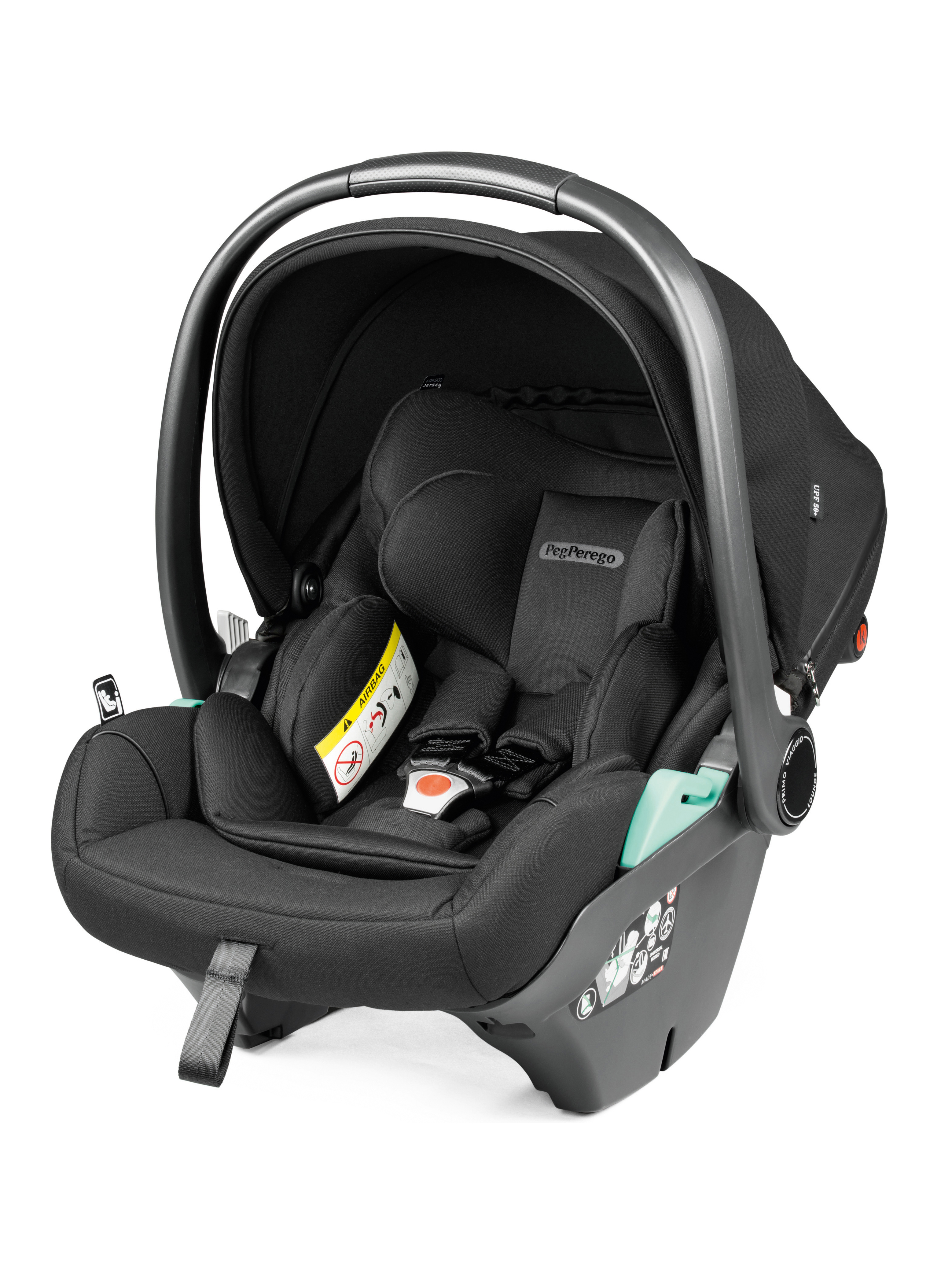 Автокресло Peg-Perego Lounge 0 (0 -13 кг) черный - фото 1