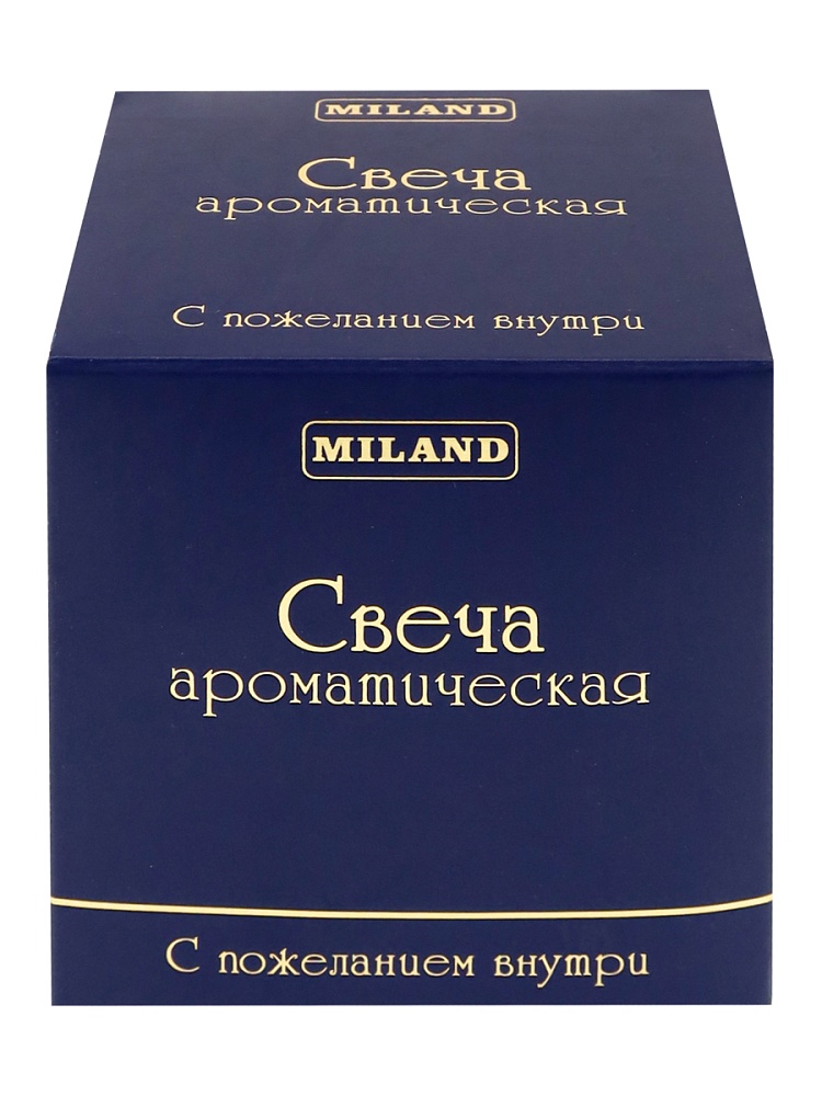Свеча ароматическая с пожеланием Miland "Цитрусовая цедра" - фото 5