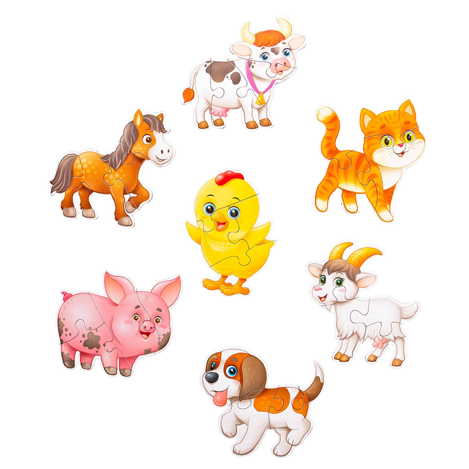 Игрушка KiddieArt пазл - фото 7