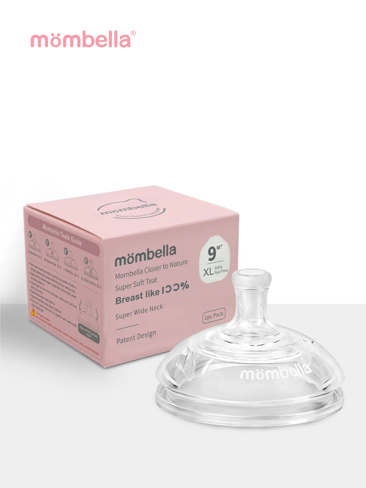 Соска Mombella Anti-Colic силикон XL - фото 5