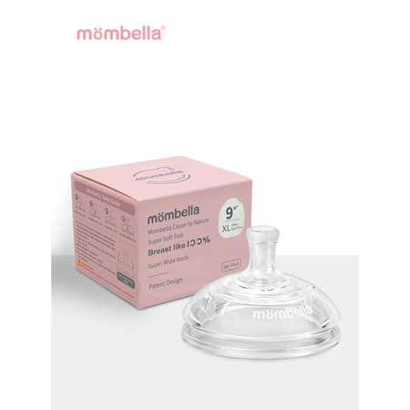 Соска Mombella Anti-Colic силикон XL
