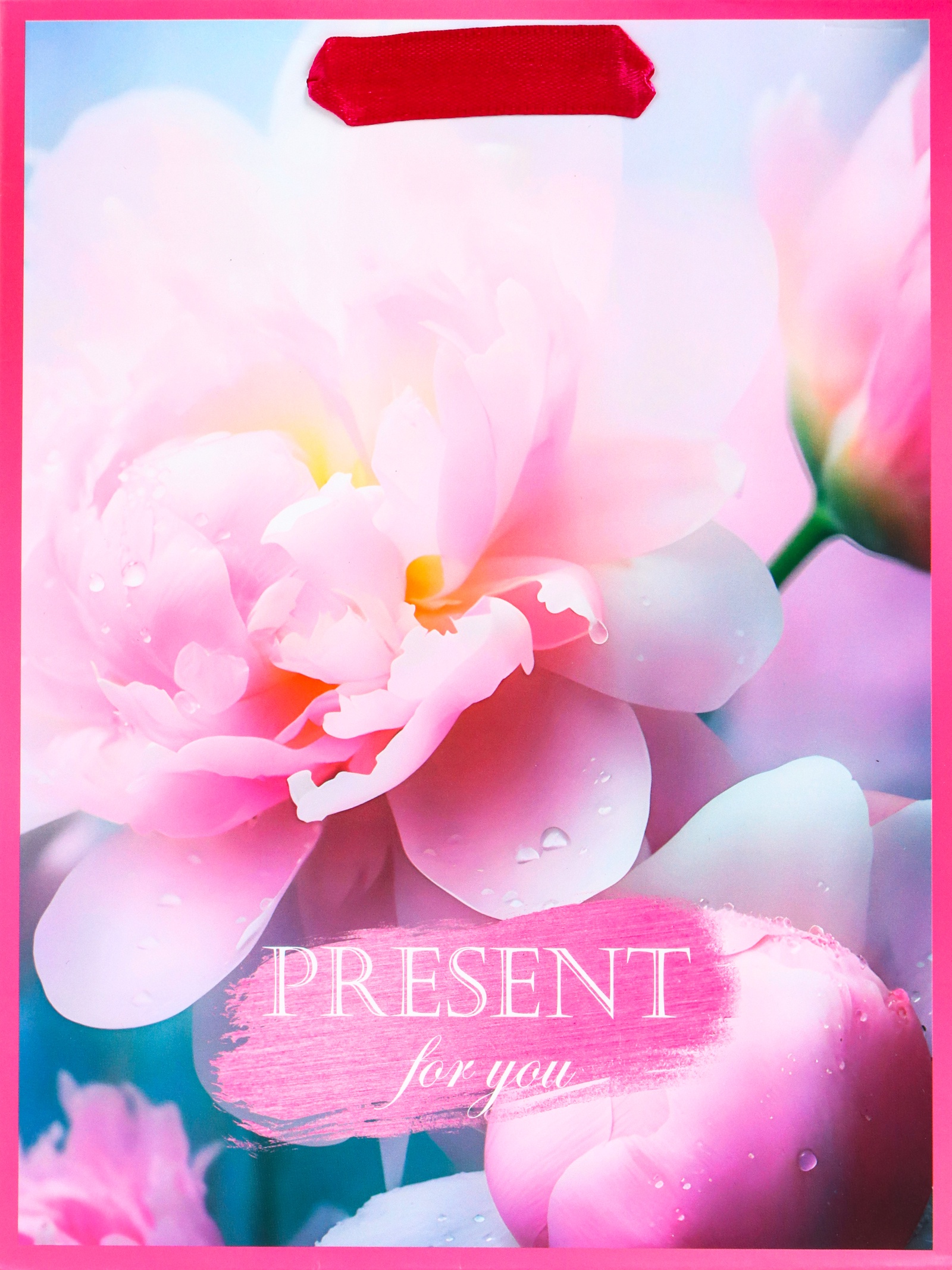 Пакет подарочный UPAK LAND Flowers MS 18 х 23 х 10 см - фото 3