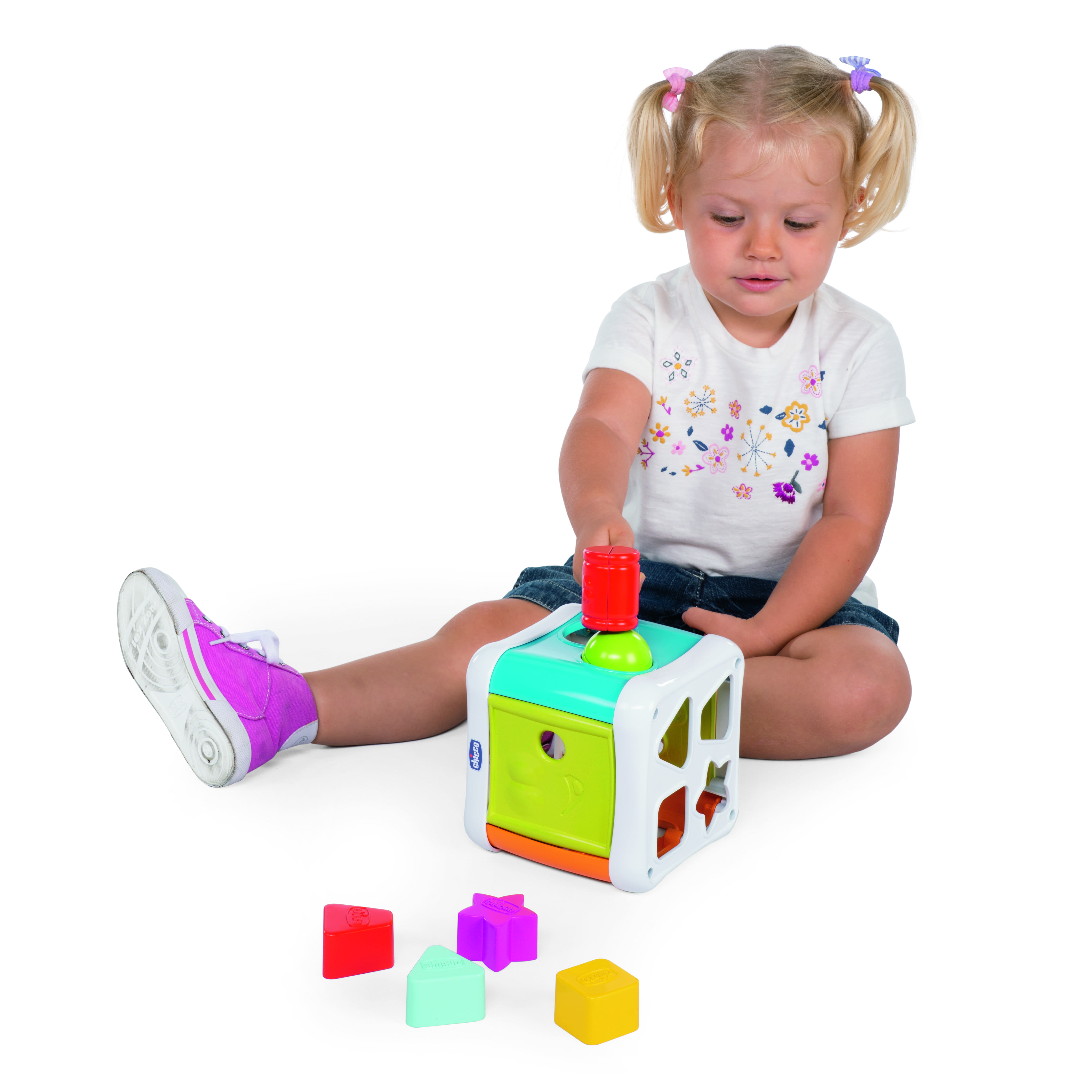 Игрушка Chicco сортер Кубик - фото 10