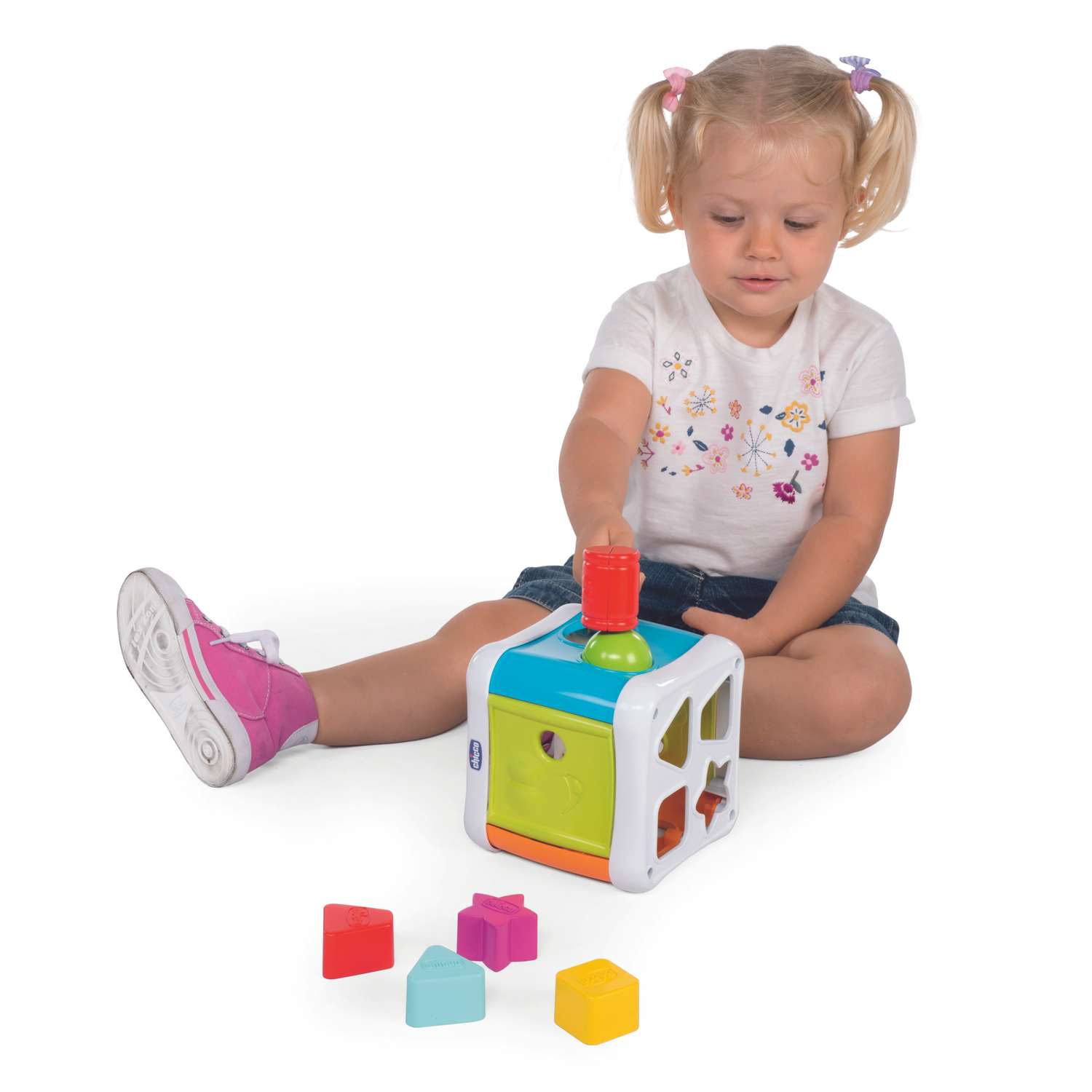 Игрушка Chicco сортер Кубик - фото 10