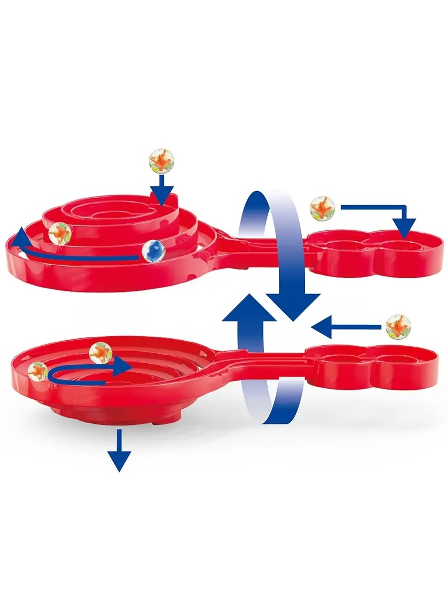 Конструктор Hape Супер спираль деревянный 129 дет. - фото 10