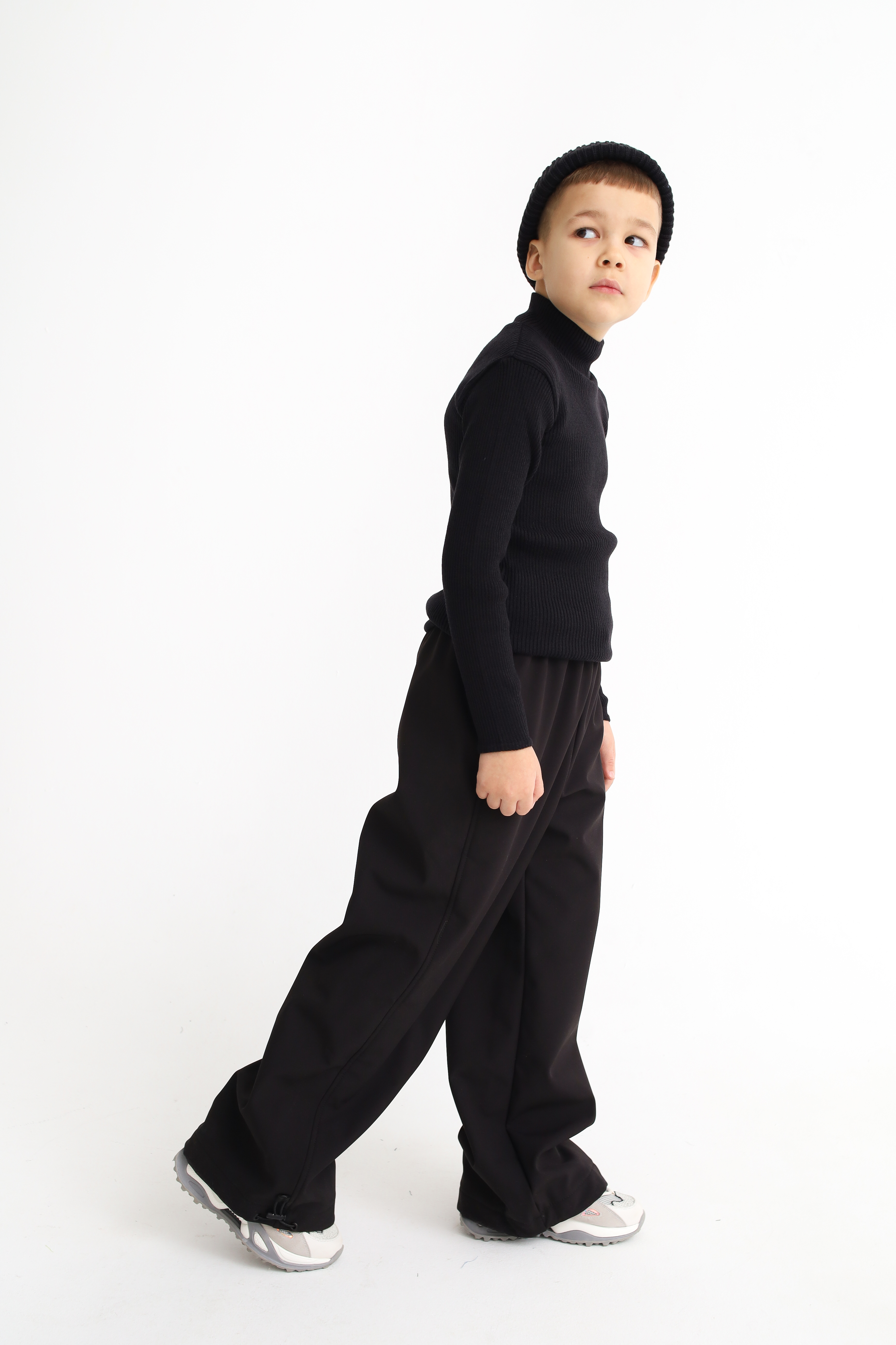 Брюки MINIDINO В-Б-012Брюки софтшелл Trek черный - фото 2