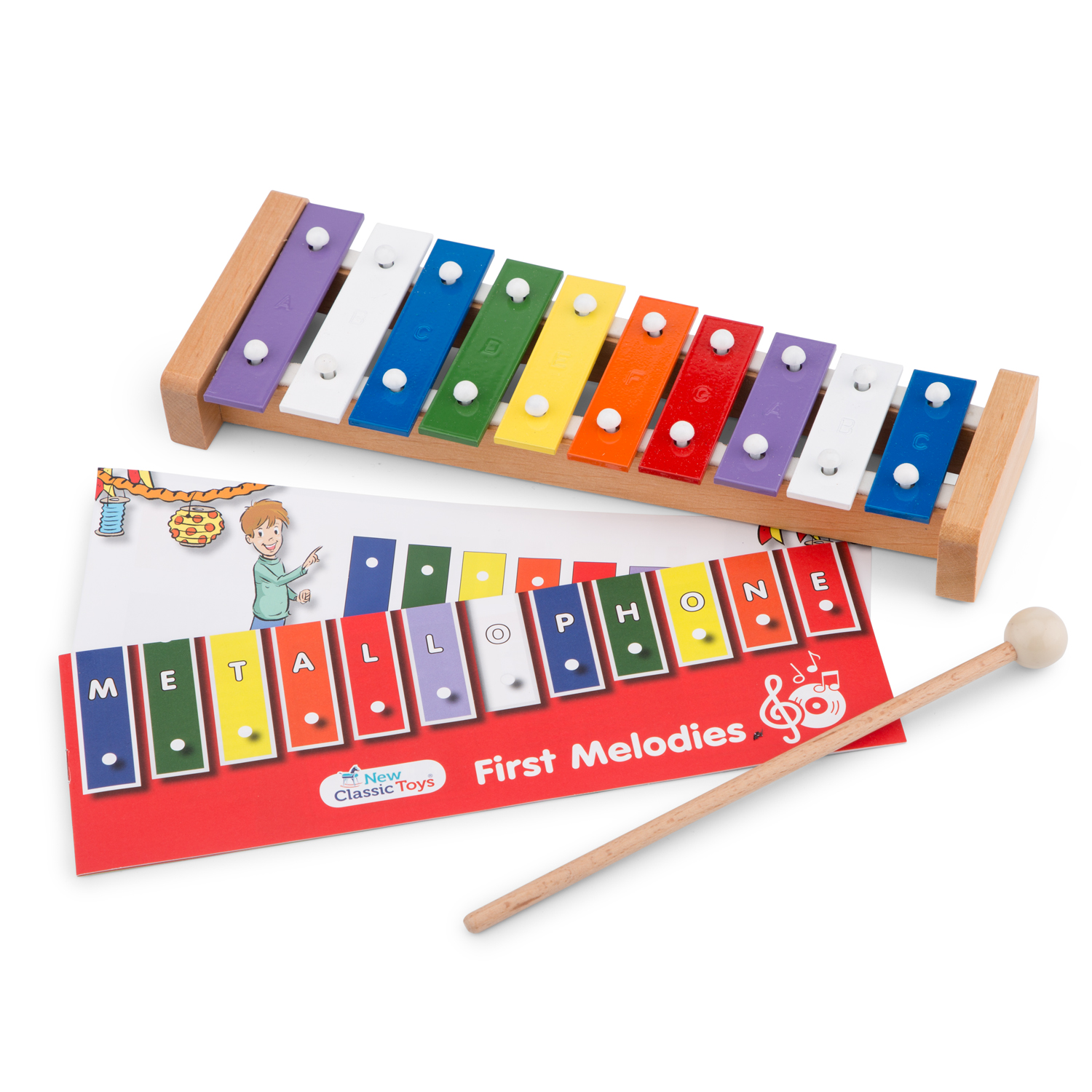 Игрушка музыкальная New Classic Toys ксилофон - фото 2