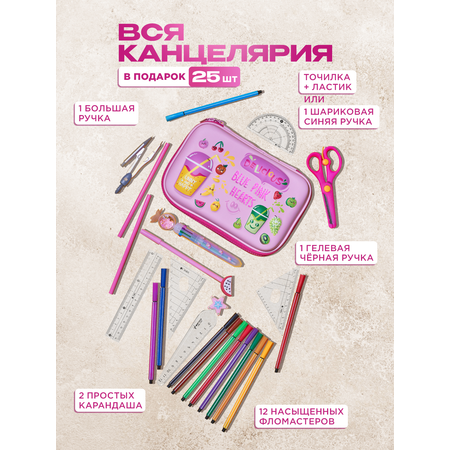 Пенал книжка Bluepink Hearts