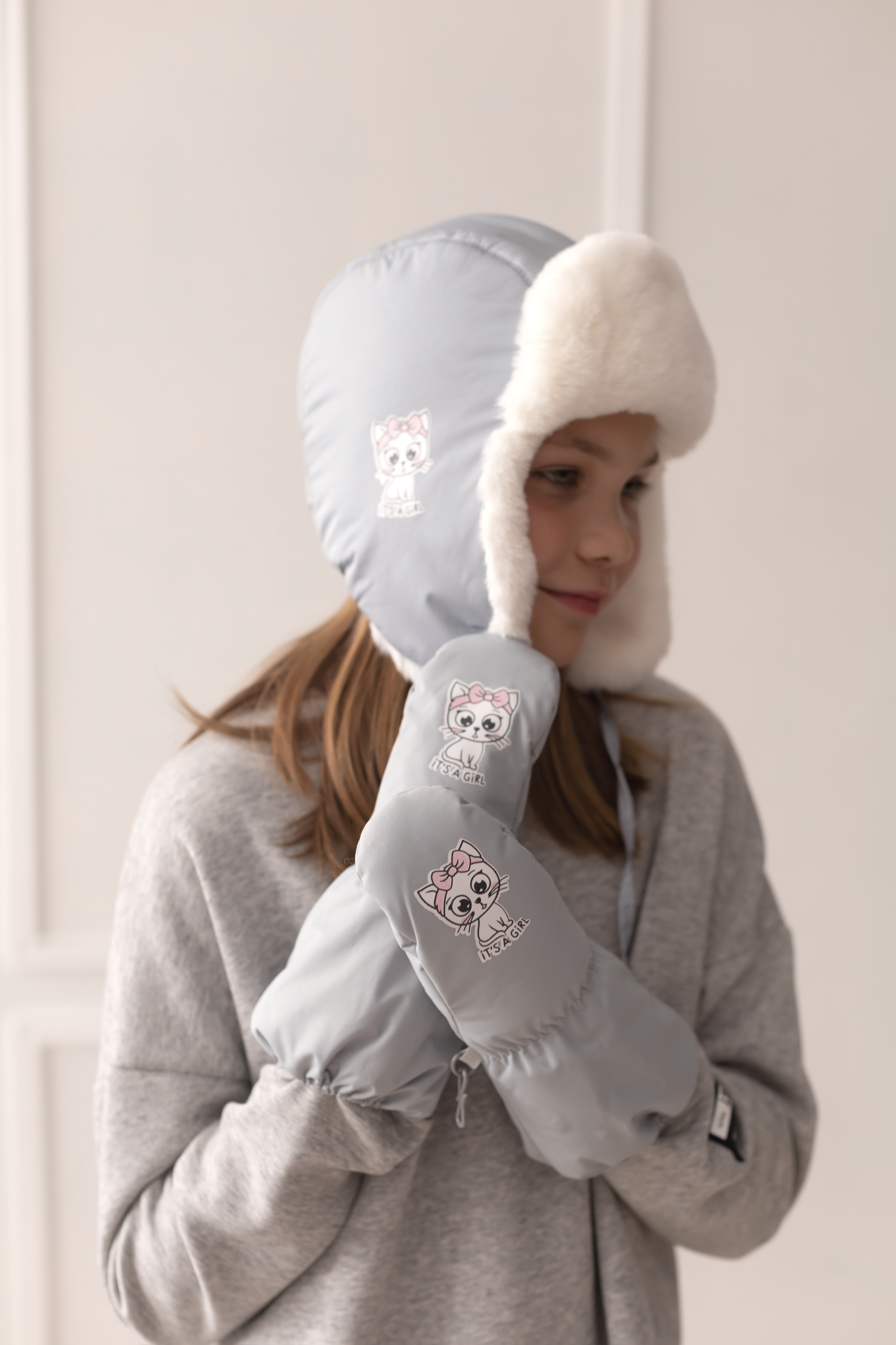 Варежки ARCTICMAGIC Р-307серый - фото 2