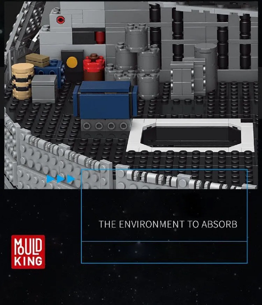 Конструктор Mould King Планета Смерти блочный - фото 11