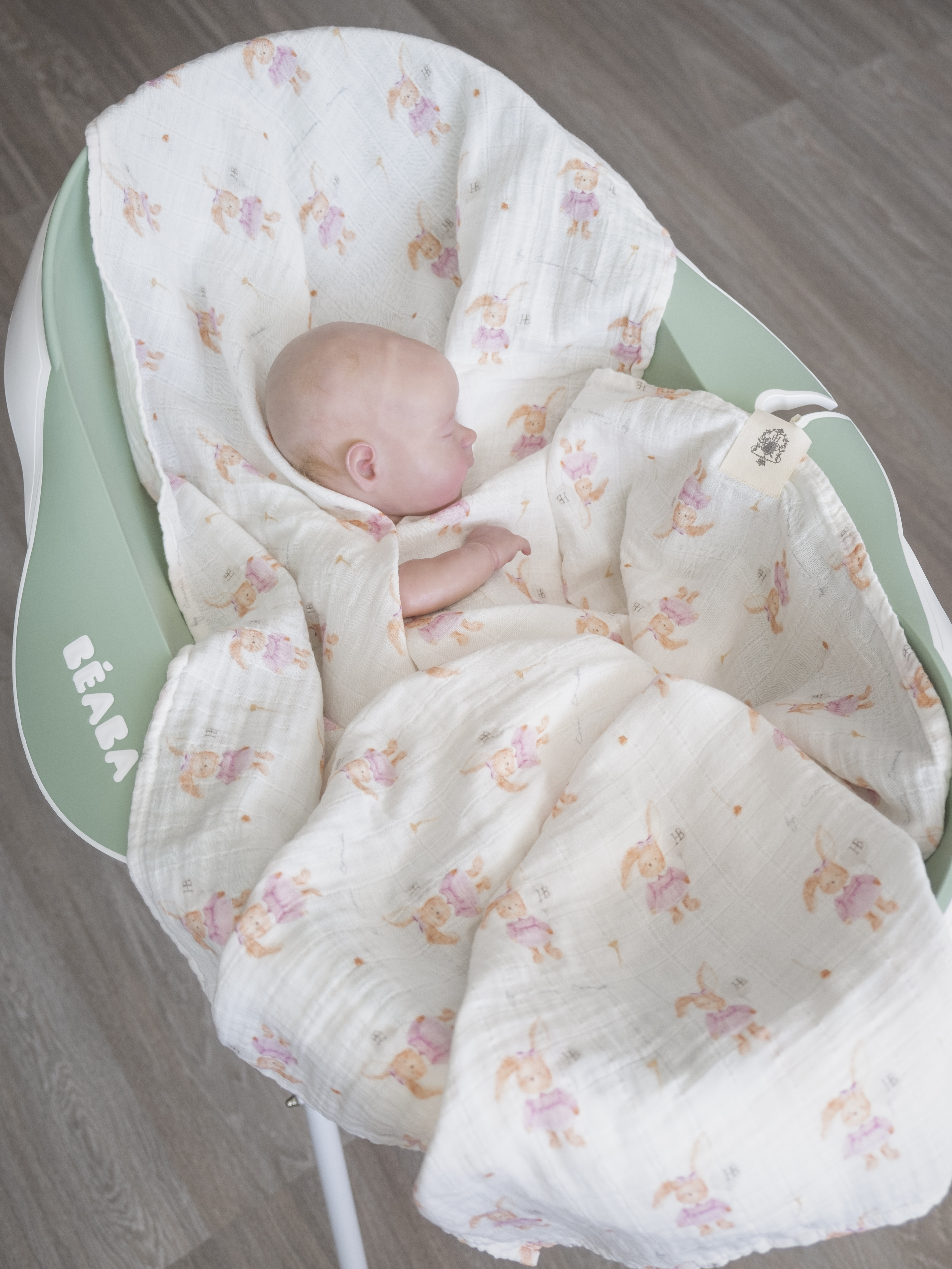 Пелёнка НаследникЪ Выжанова Набор муслиновых пеленок муслин 120х120 см 2 шт. - фото 6