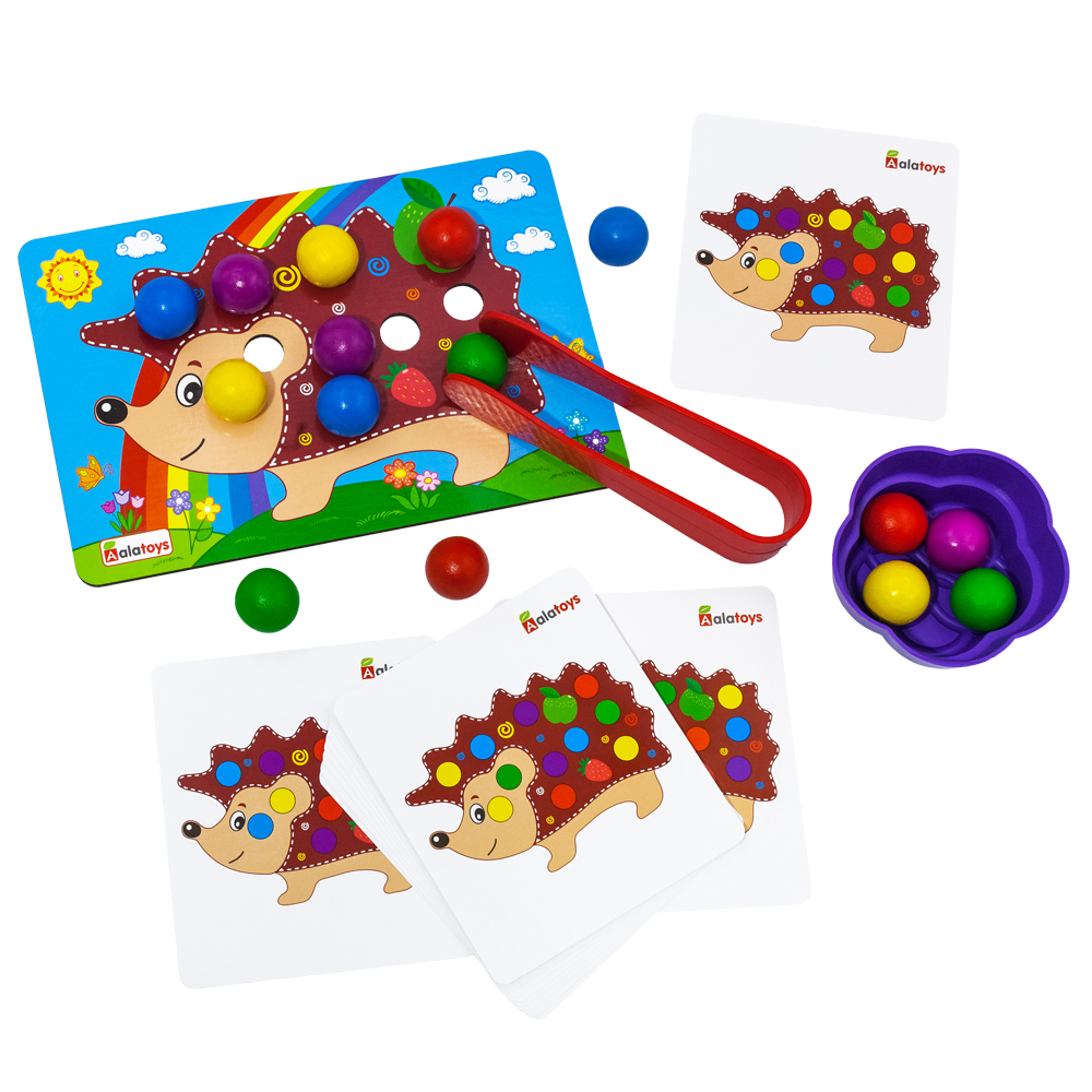 Игрушка Alatoys сортер Ежик и трактор в ассортименте - фото 10