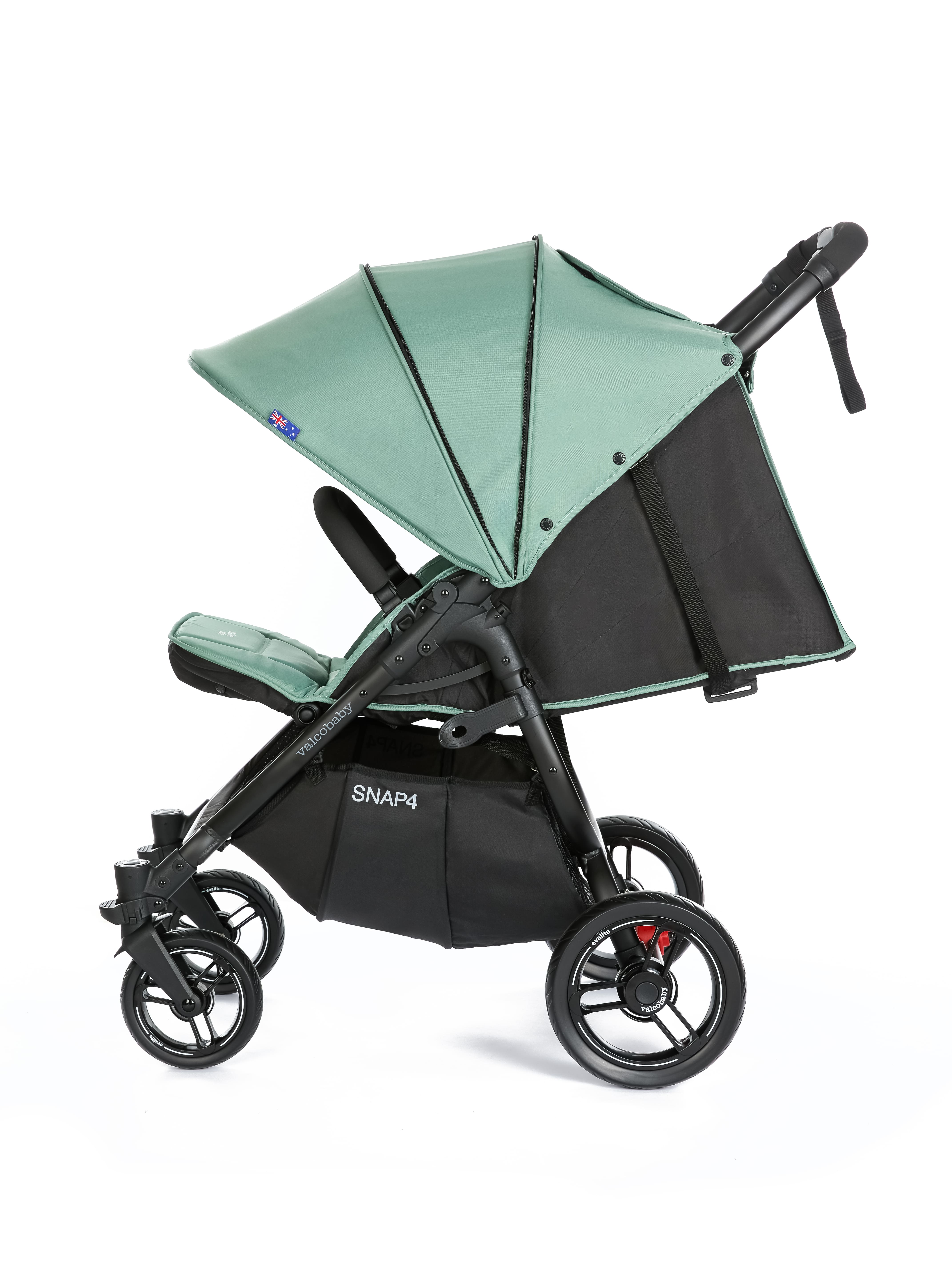 Коляска прогулочная Valco baby Snap 4 Flatt Matt / Slate Blue зеленый - фото 23