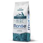 Корм для собак MONGE Dog Speciality гипоаллергенный лосось с тунцом сухой 12кг