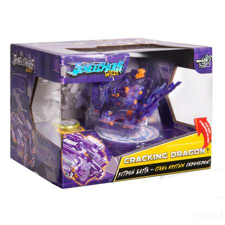 Игровой набор Screechers Wild Крэкинг Дрэгон