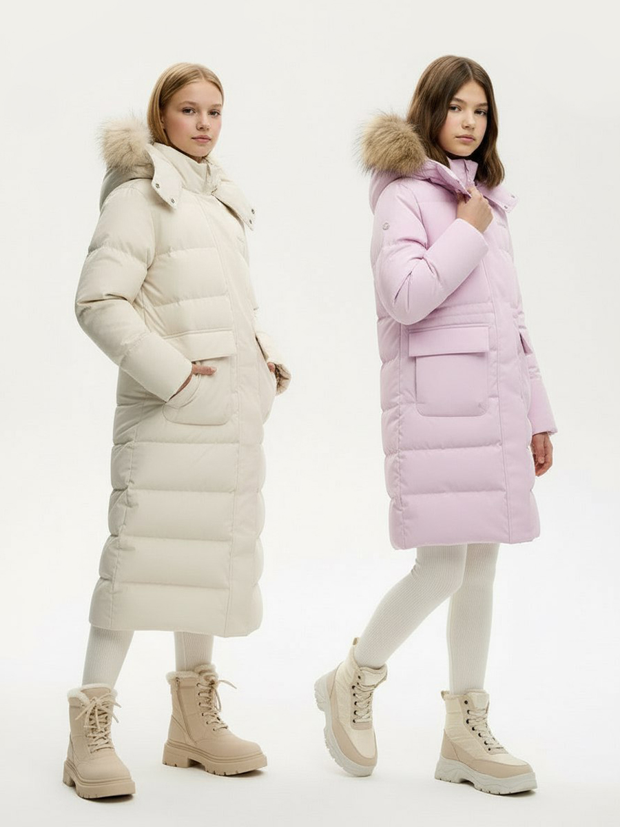 Пальто NIKASTYLE 6з9424 молоко - фото 4