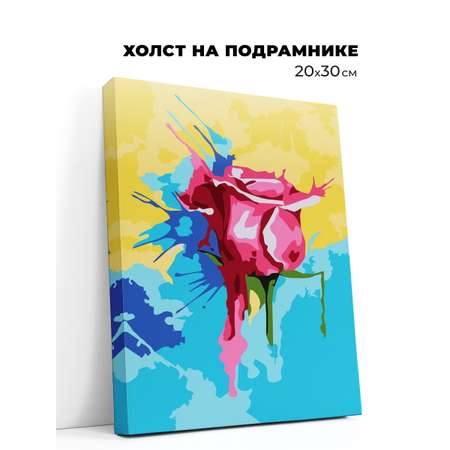 Картина по номерам Play market Роза