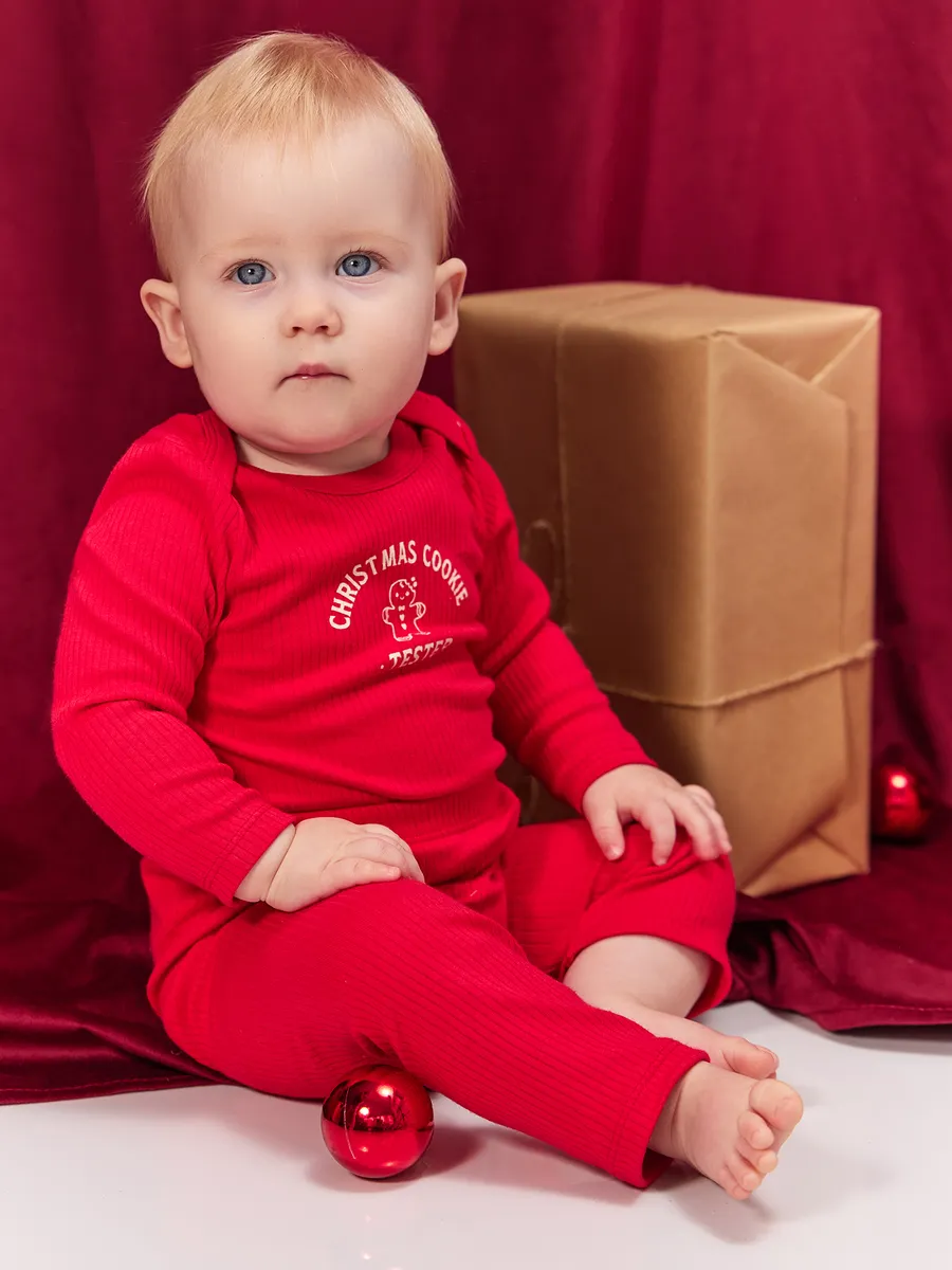 Боди 2 шт Mark Formelle (Марк Формэль) 13018-2/огненный красный +печеньки на сл.масле - фото 13