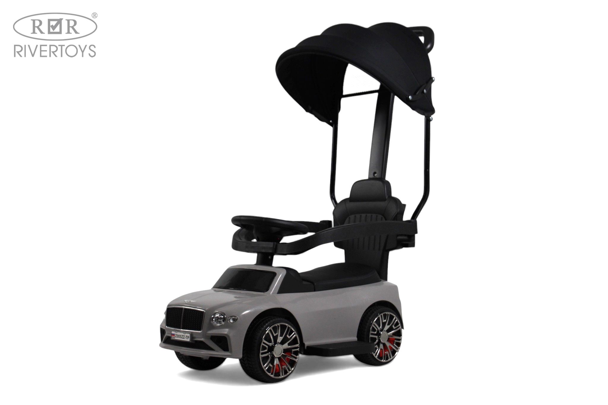 Каталка RIVERTOYS Z005ZZ-TP-GREY серый - фото 1