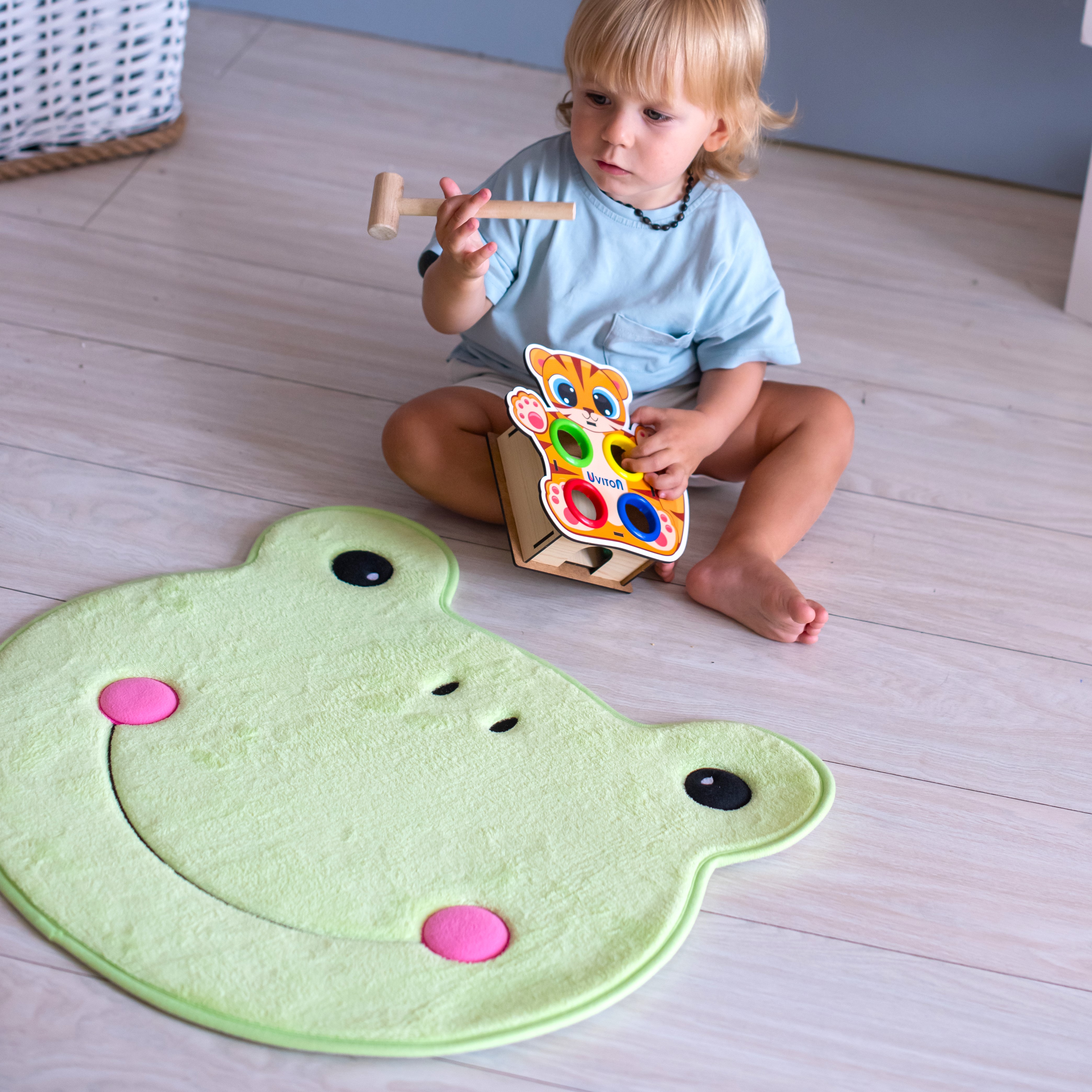 Ковёр Uviton Лягушка 55 x 60 см 1 шт. - фото 5