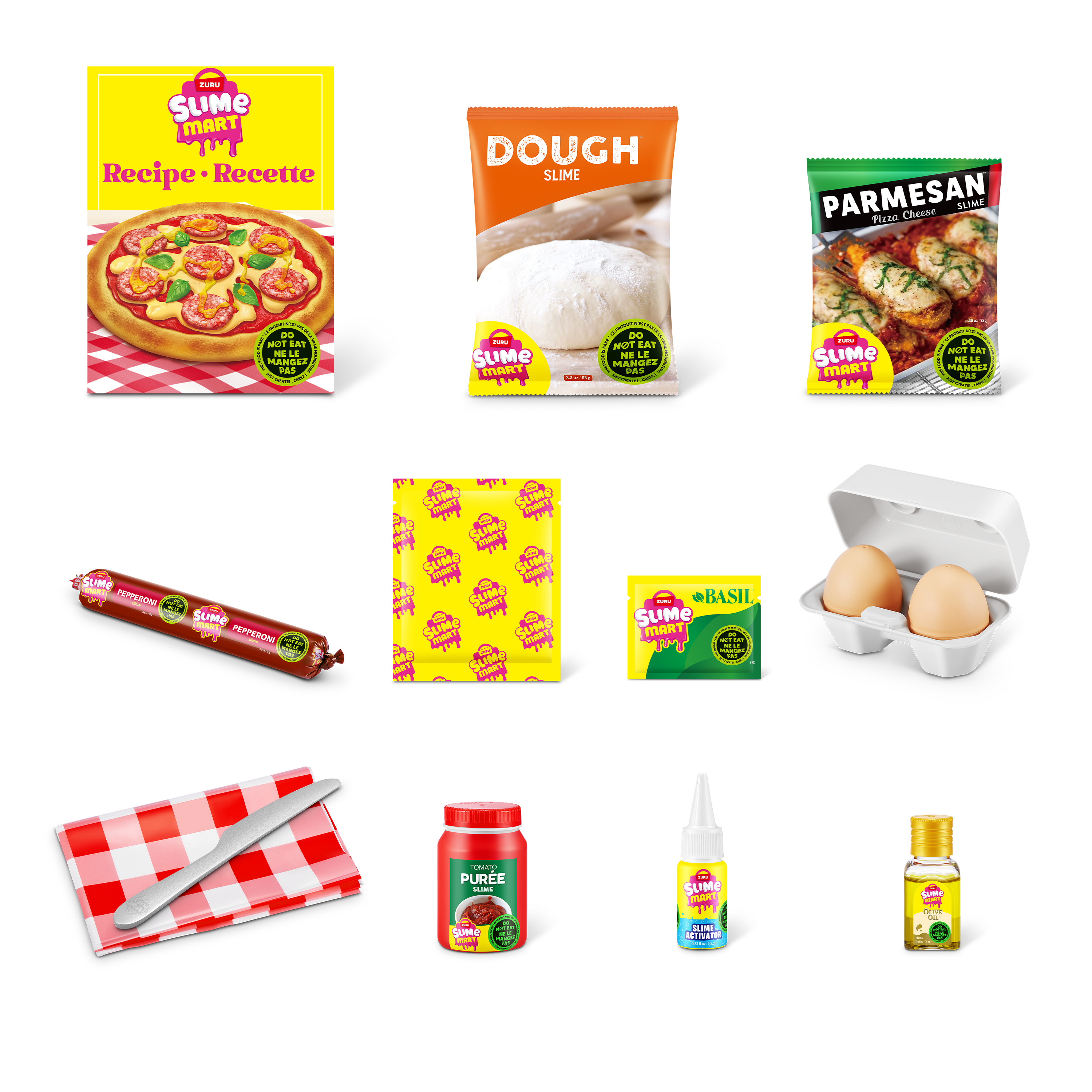 Игрушка-антистресс zuru SLIME MART слайм Пицца - фото 7
