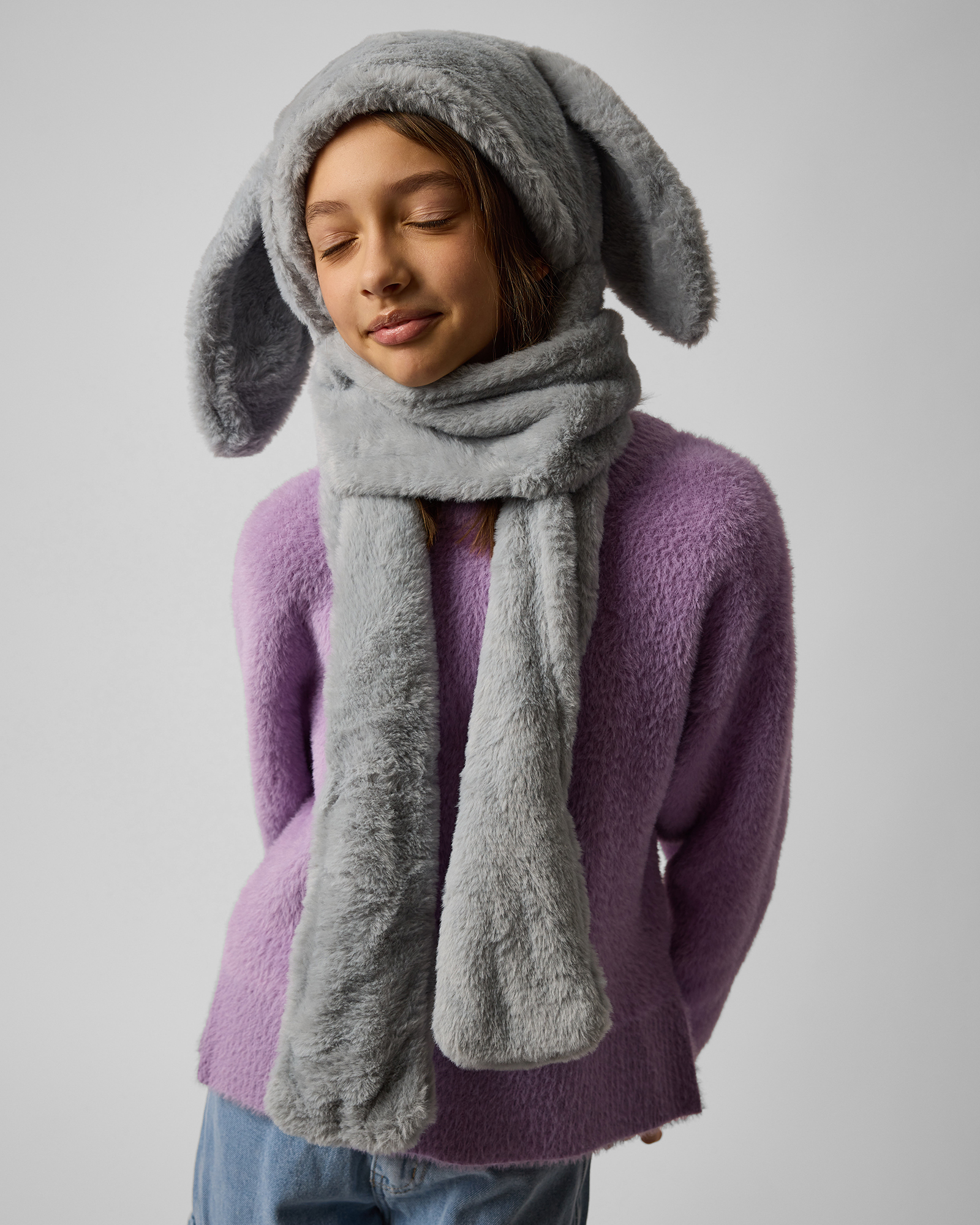 Шапка Grimmo Зайчик W24-CA26GRtg-GG - фото 1