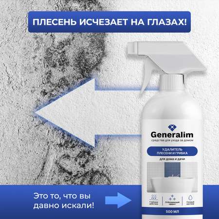 Средство от плесени Generalim для дома и дачи 500 мл