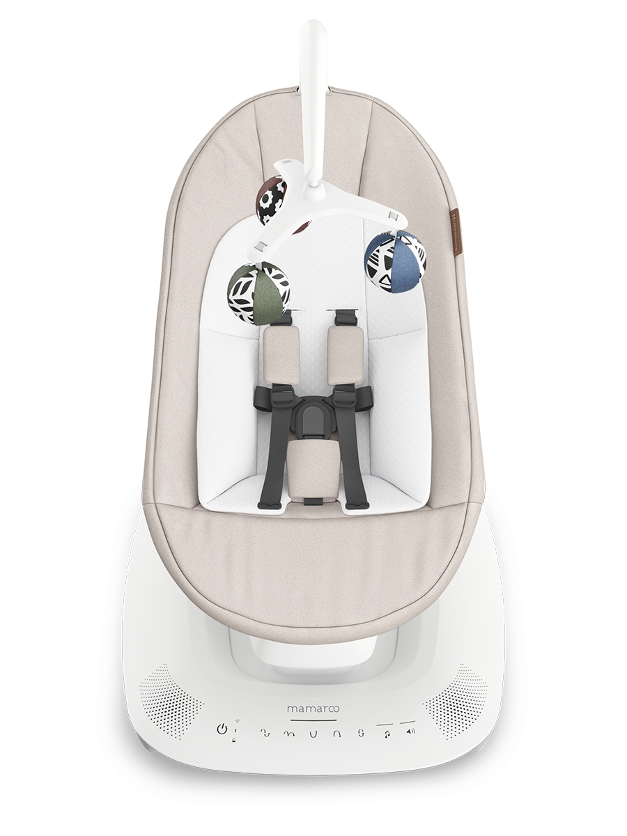 Кресло-качалка UPPAbaby Charlie - Sand Melange бежевый - фото 3