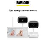 Видеоняня Ramicom VRC400X2 две камеры встроенные аккумуляторы крепление