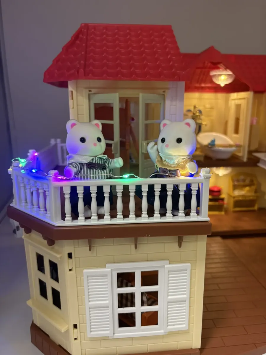 Домик для кукол CyberToy с мебелью 012-1 - фото 8