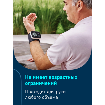 Тонометр на запястье OMRON RS2 Intelli IT (HEM-6161T-RU)