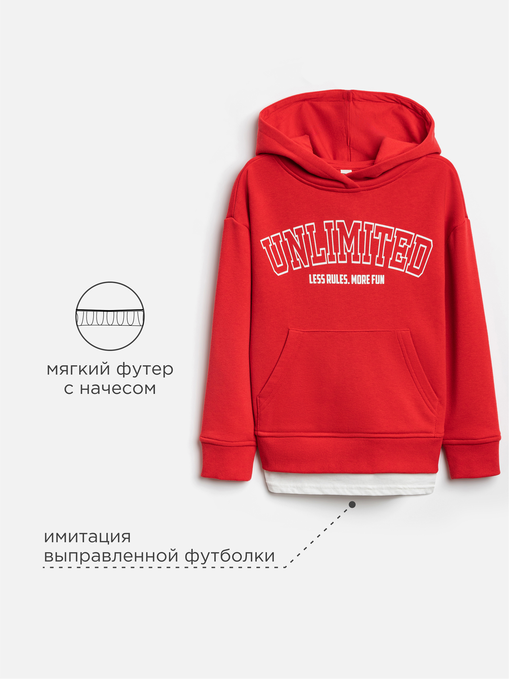 Худи Acoola 20120580027_0089446 - фото 4