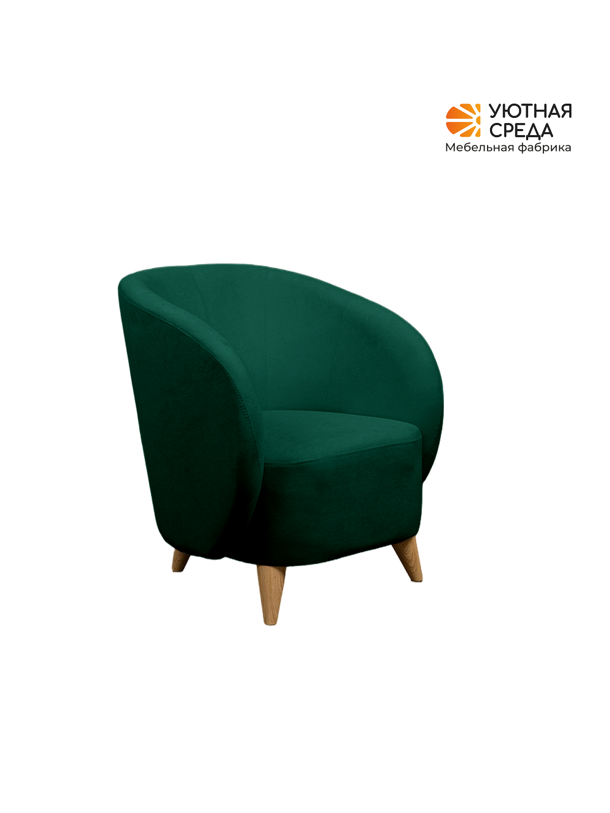 Кресло Уютная среда К300 зеленый - фото 16