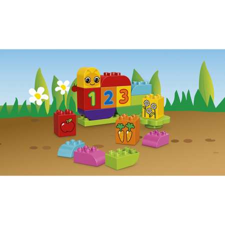 Конструктор LEGO DUPLO Моя веселая гусеница блочный