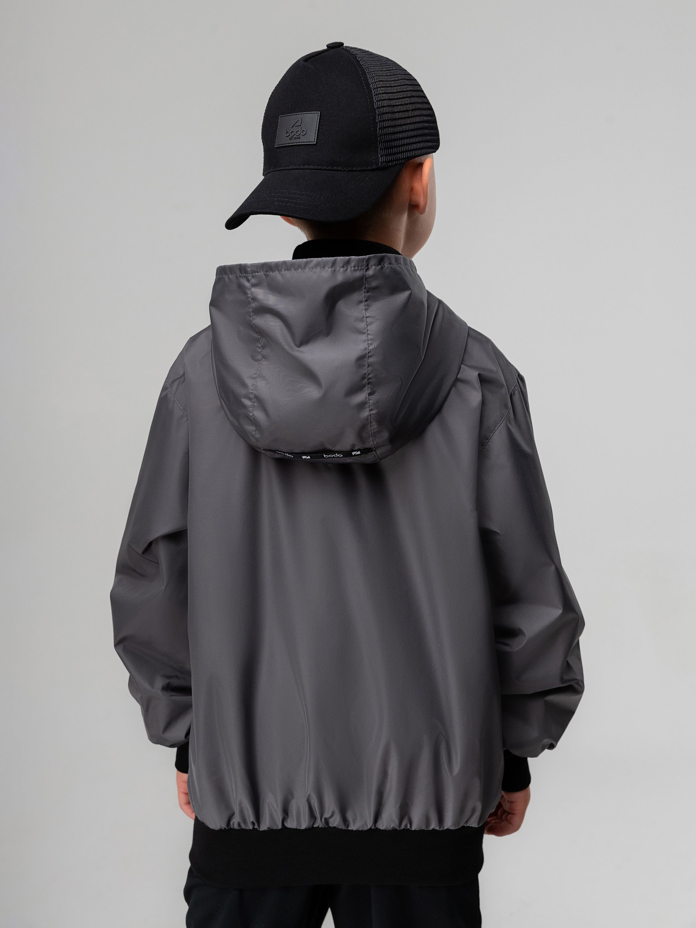 Анорак Bodo 32-50U_графит - фото 8