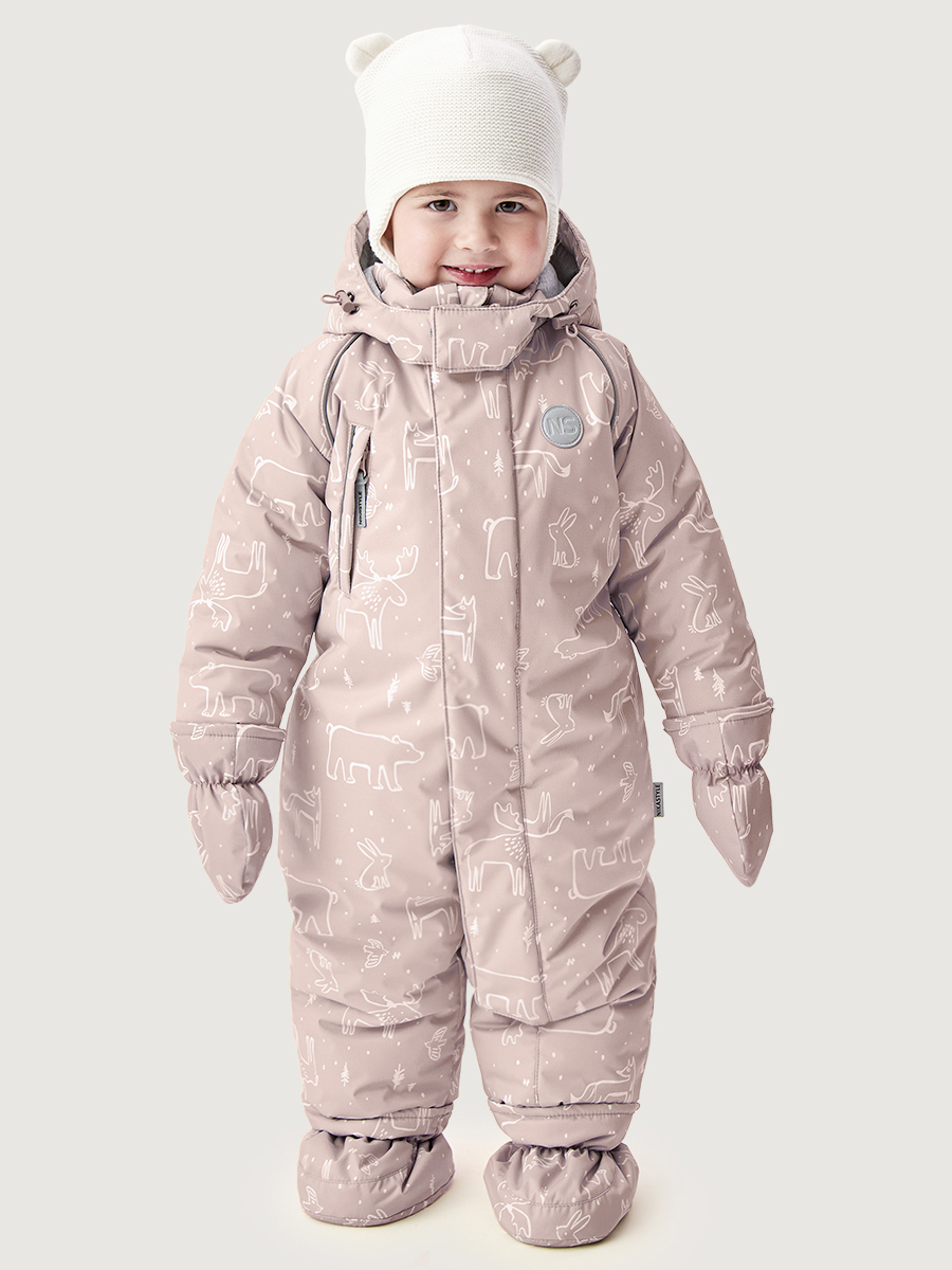 Комбинезон NIKASTYLE 8з0226 пудра - фото 1