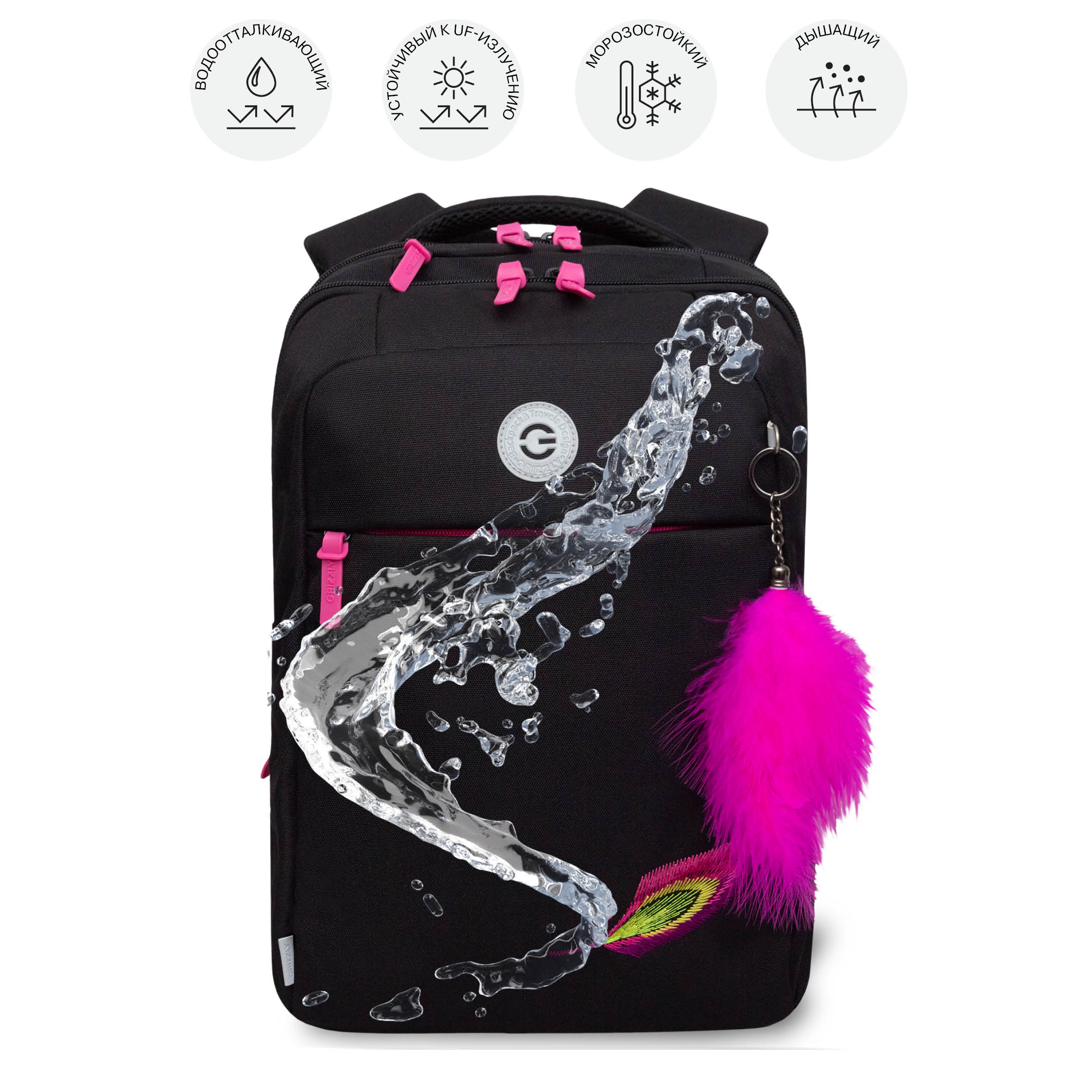 Рюкзак Grizzly для девочки - фото 9